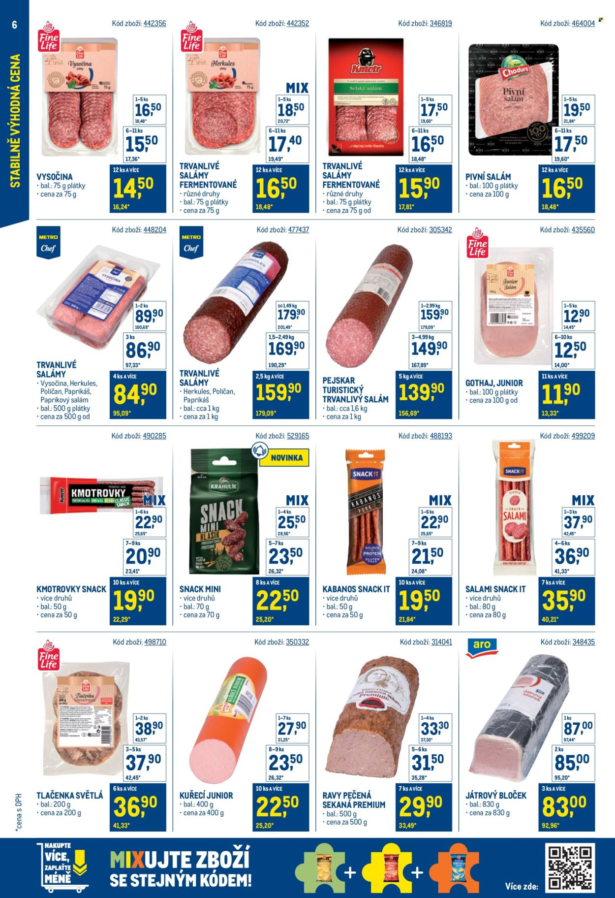 Leták MAKRO. Strana 6