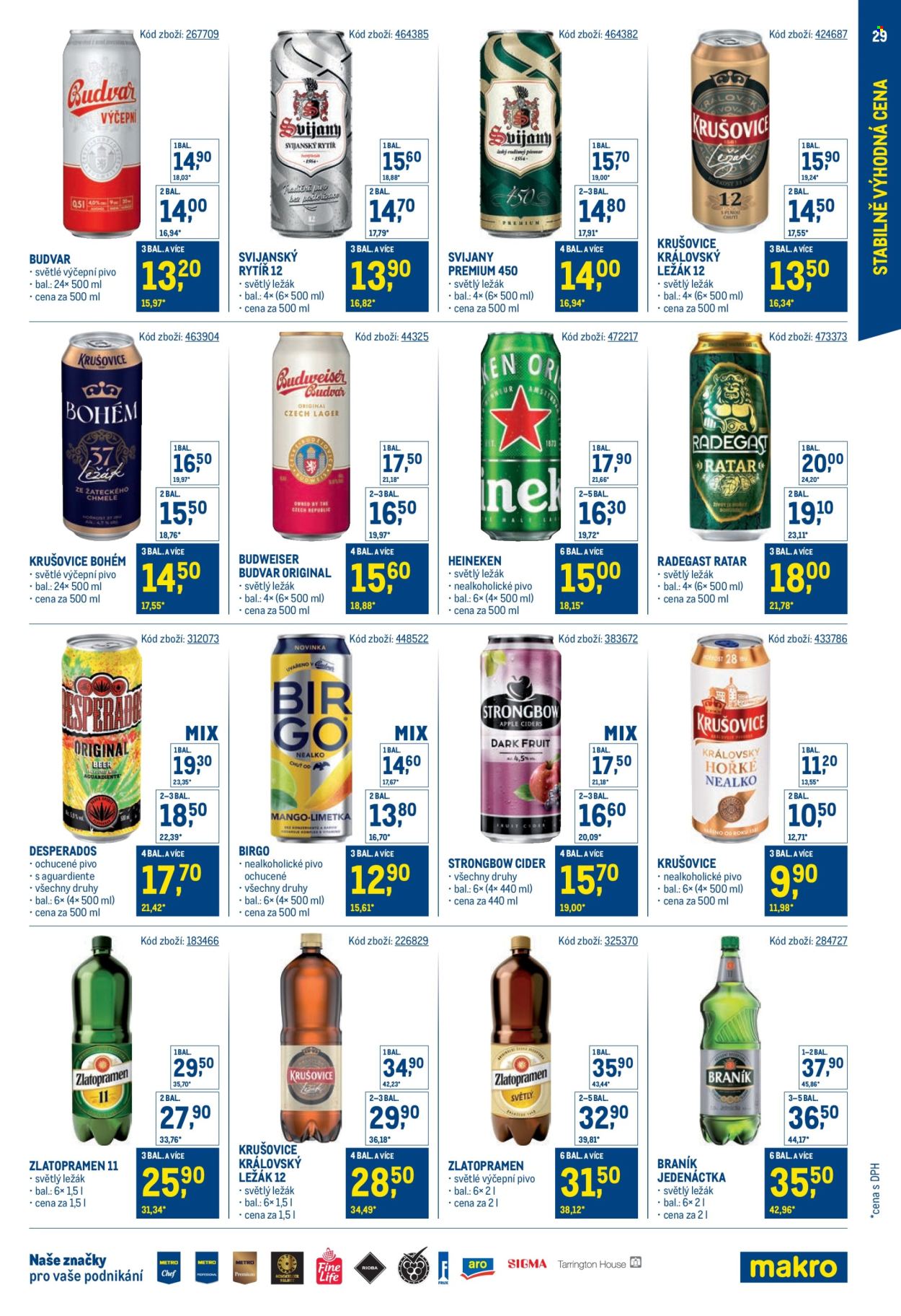 Leták MAKRO. Strana 29