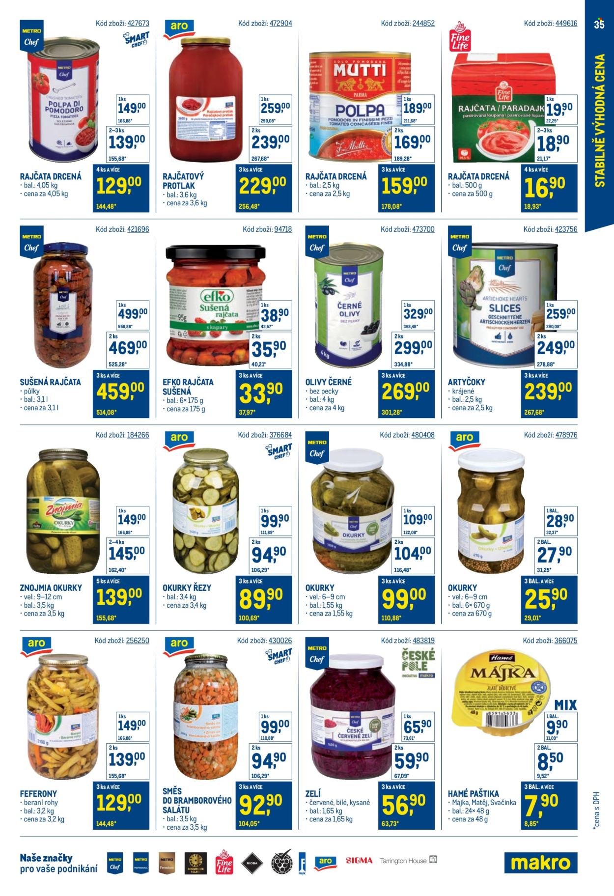 Leták MAKRO. Strana 35