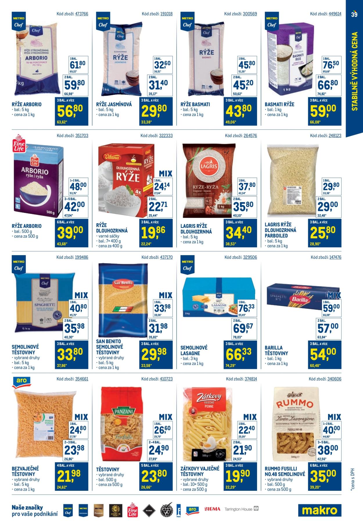 Leták MAKRO. Strana 39