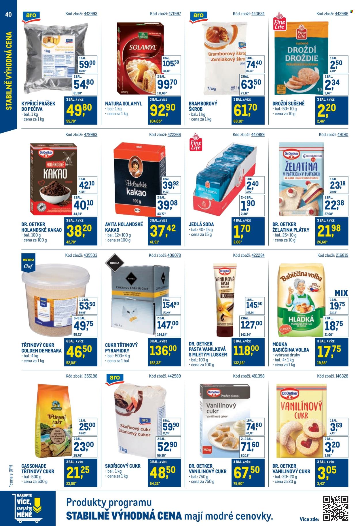 Leták MAKRO. Strana 40