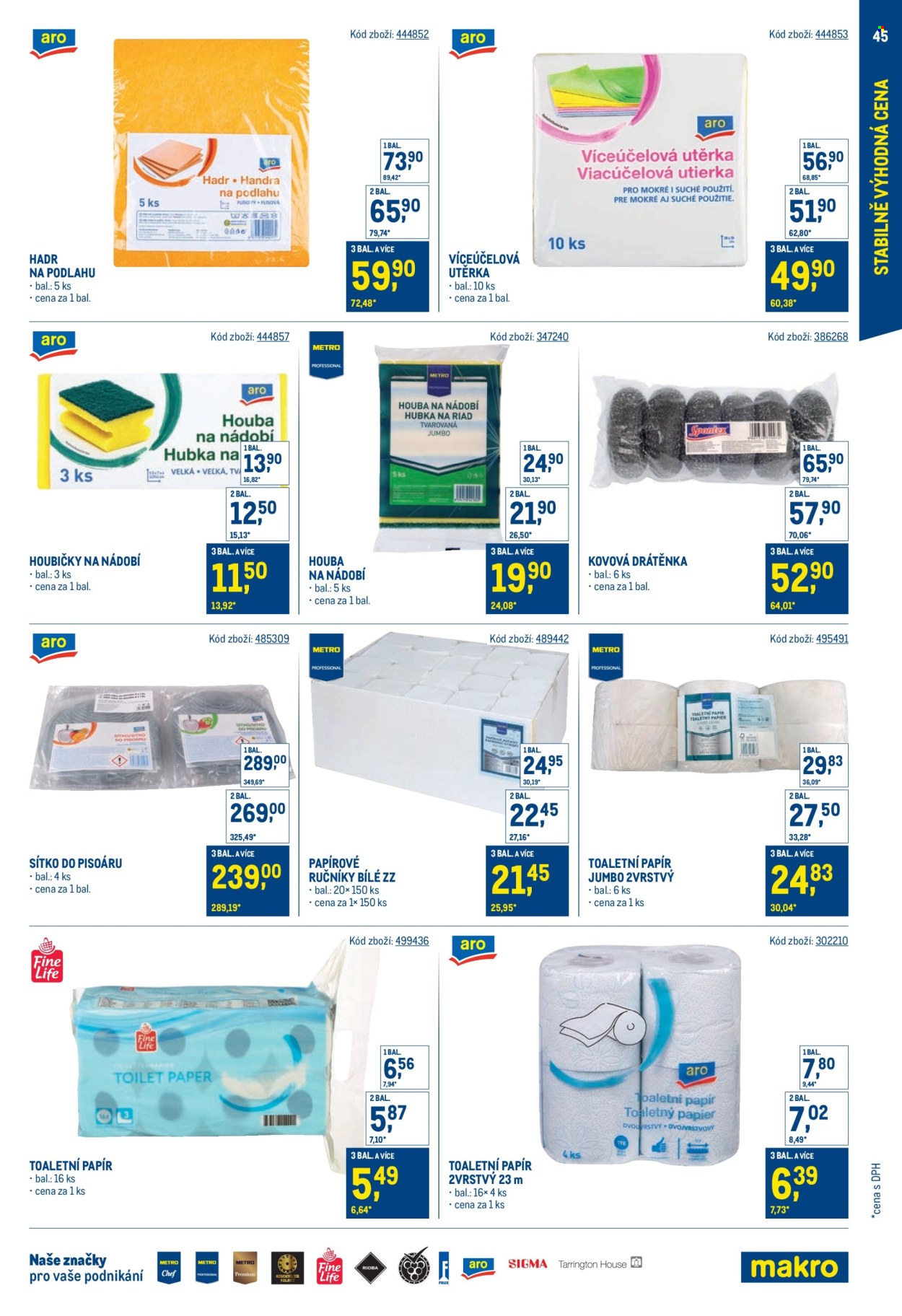 Leták MAKRO. Strana 45