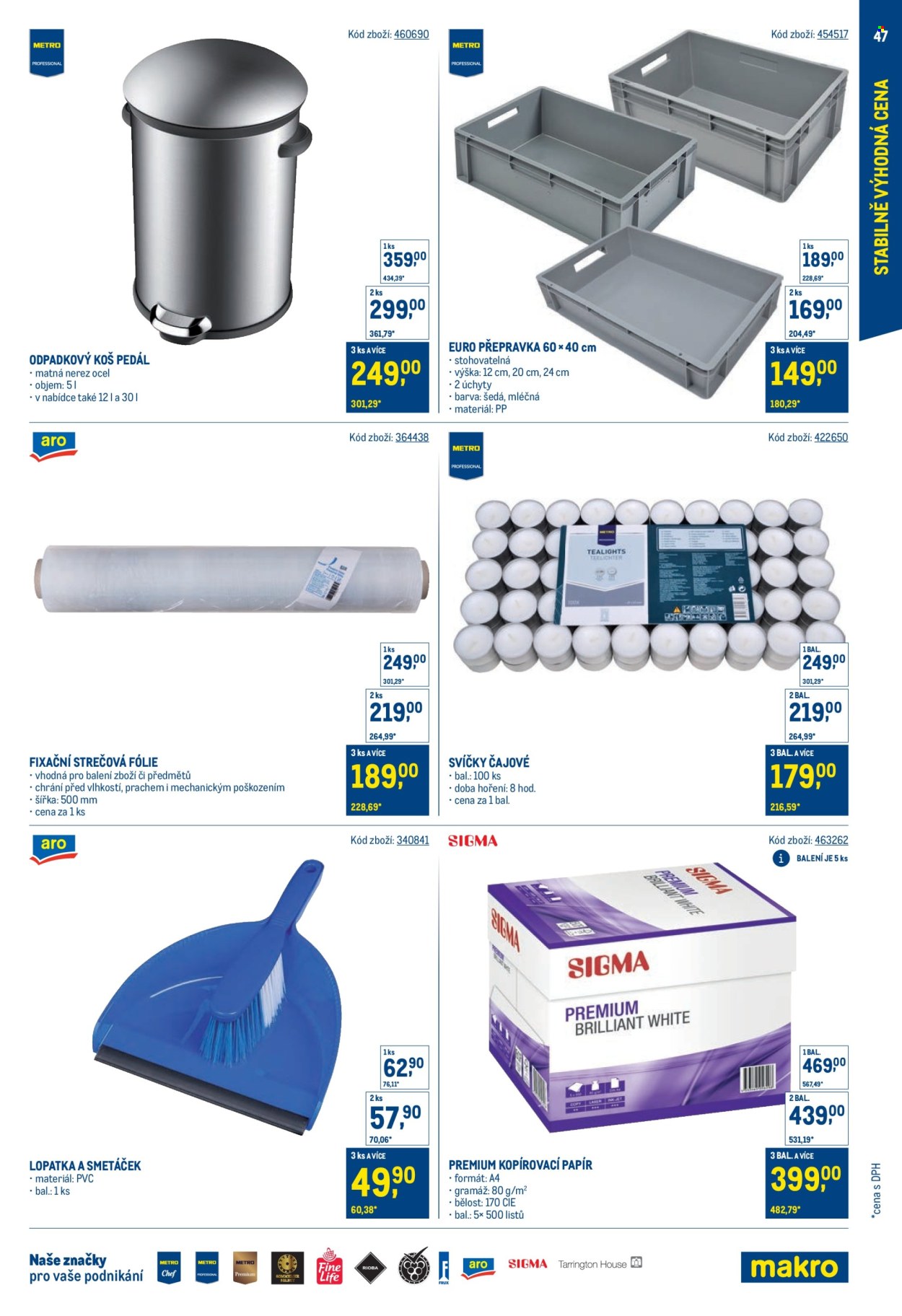 Leták MAKRO. Strana 47