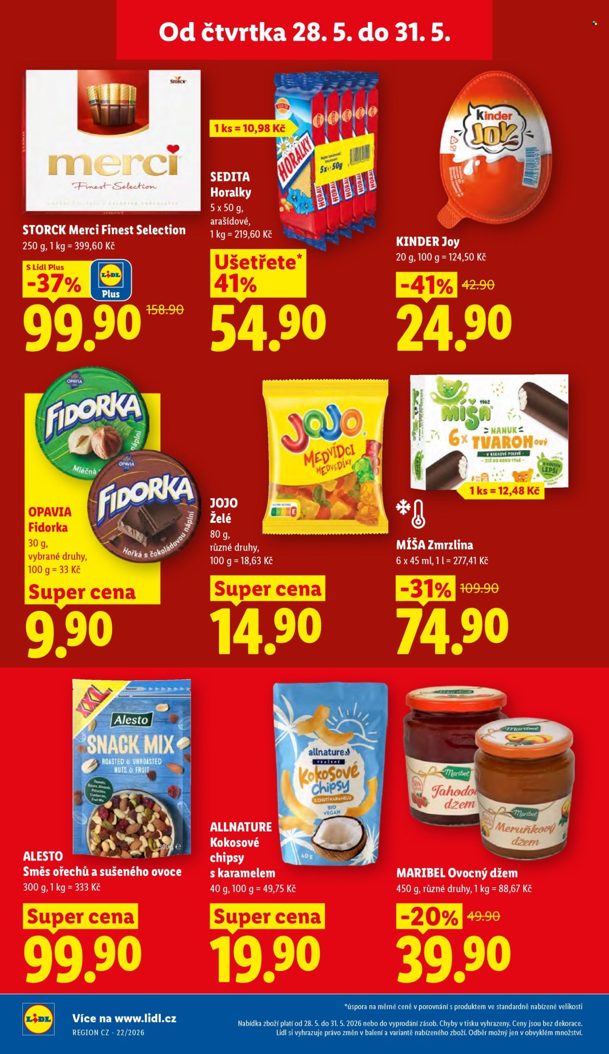 Leták Lidl - 28.5.2026 - 31.5.2026. Strana 22