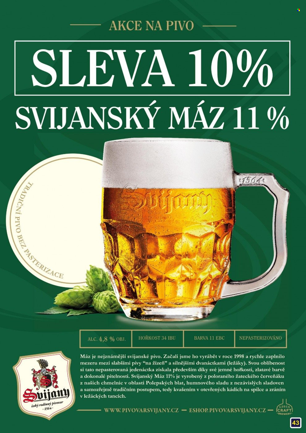 Leták Adam velkoobchod Šternberk - 1.6.2026 - 30.6.2026. Strana 43
