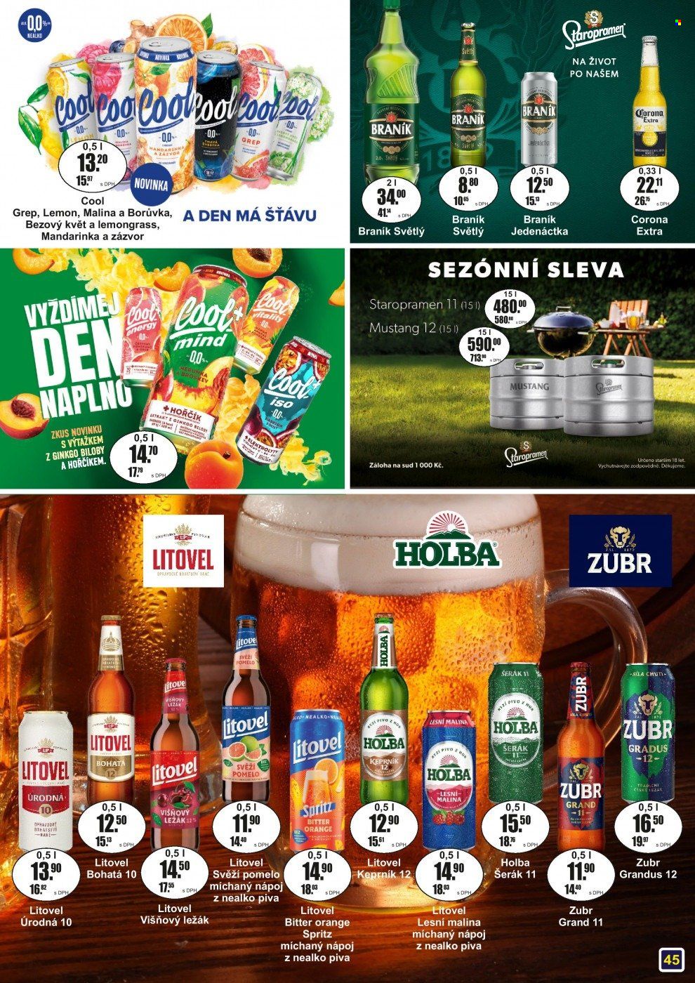 Leták Adam velkoobchod Šternberk - 1.6.2026 - 30.6.2026. Strana 45