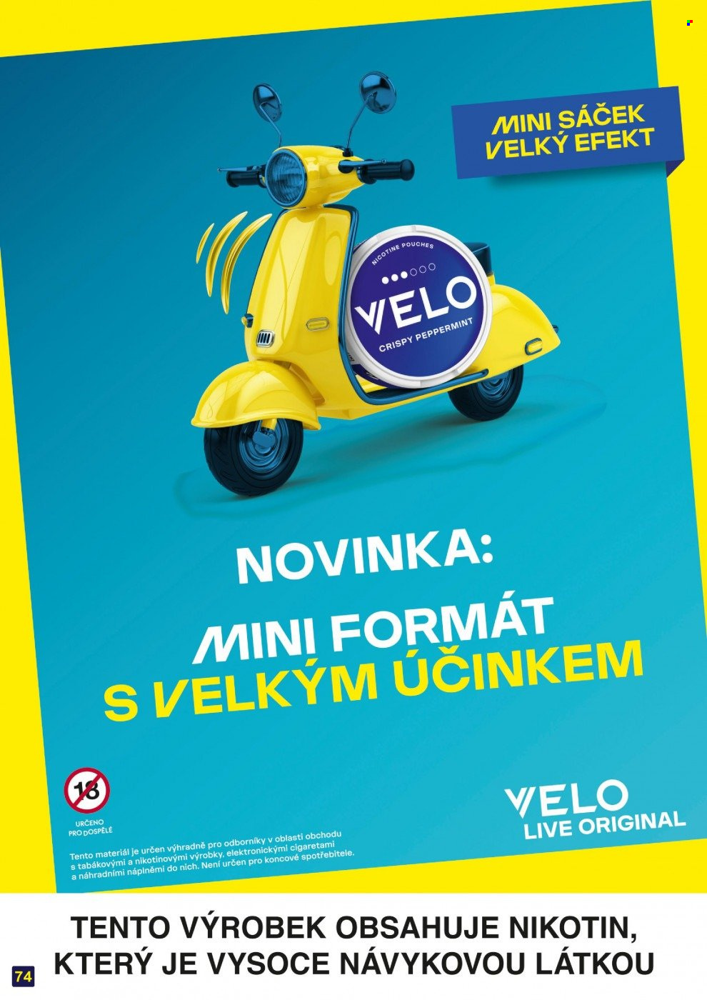 Leták Adam velkoobchod Šternberk - 1.6.2026 - 30.6.2026. Strana 74