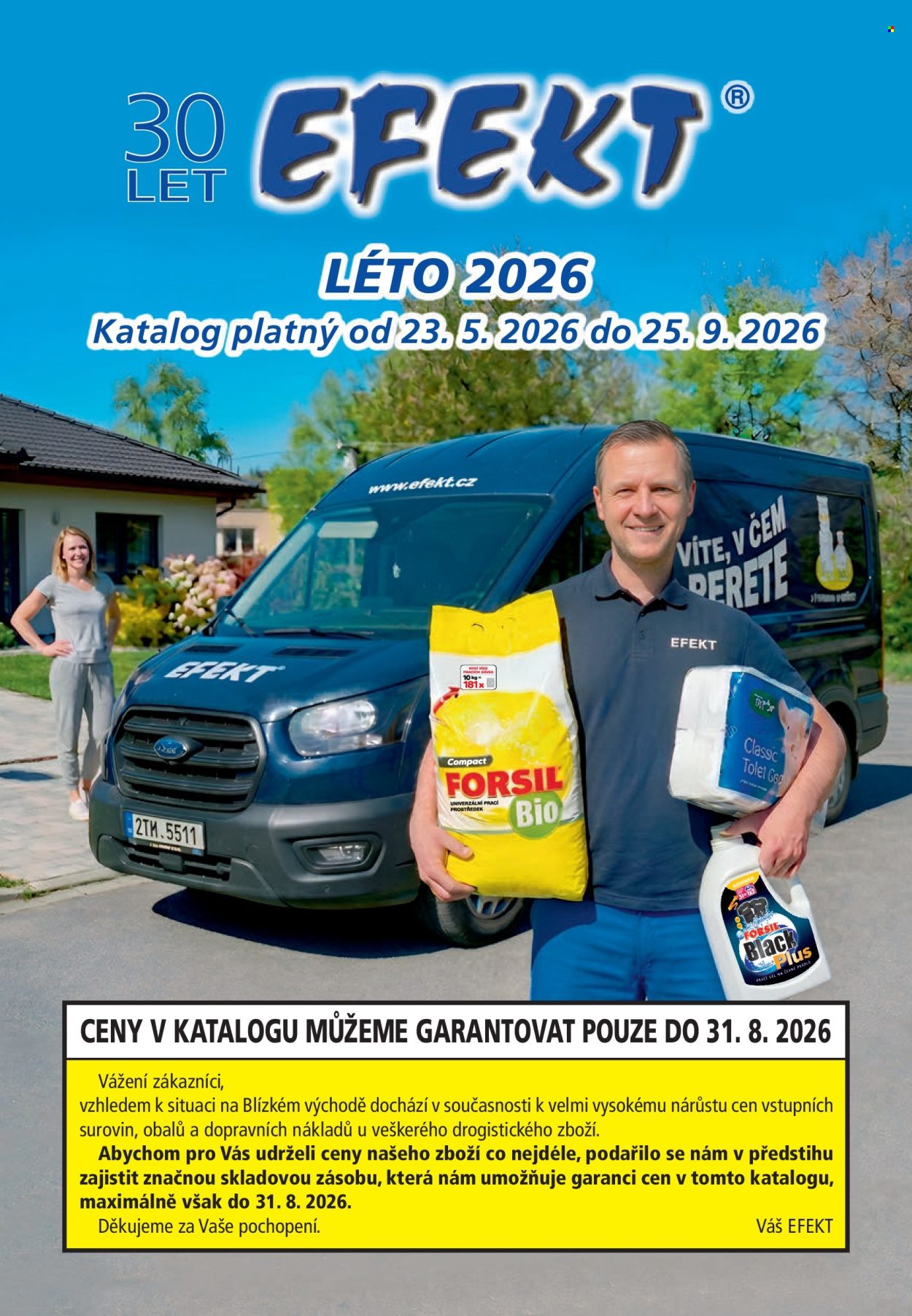 Leták Efekt - 23.5.2026 - 25.9.2026. Strana 1
