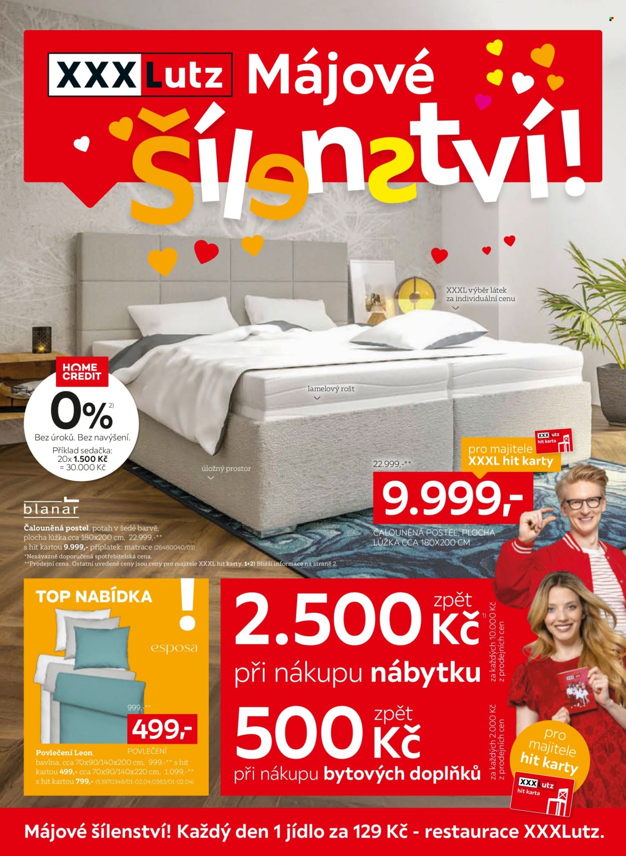 Leták XXXLutz - 25.5.2026 - 7.6.2026. Strana 1