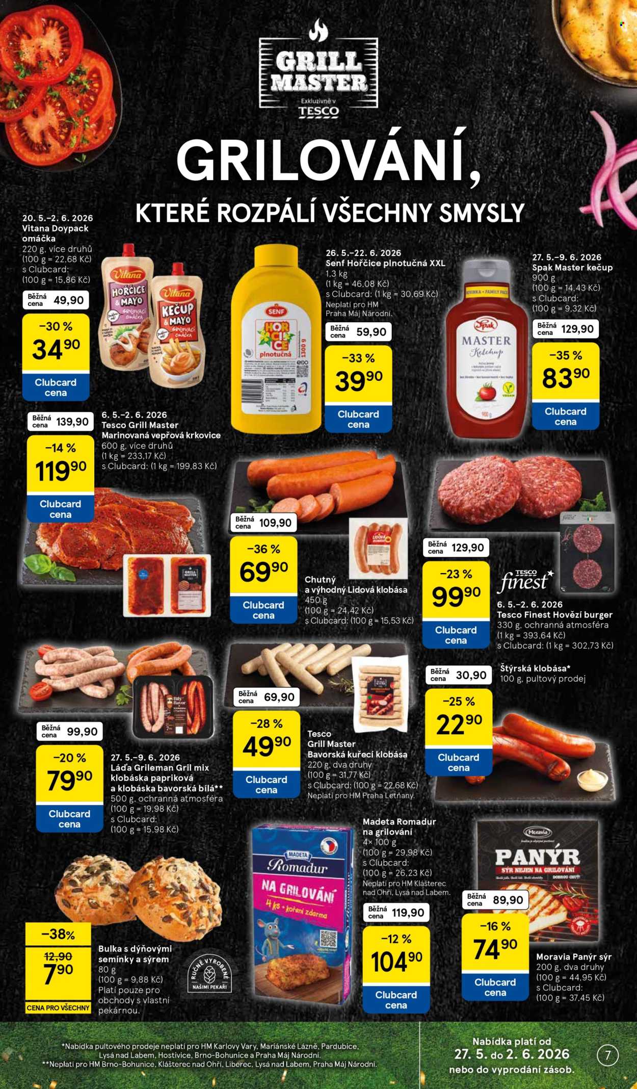 Leták TESCO - 27.5.2026 - 2.6.2026. Strana 7