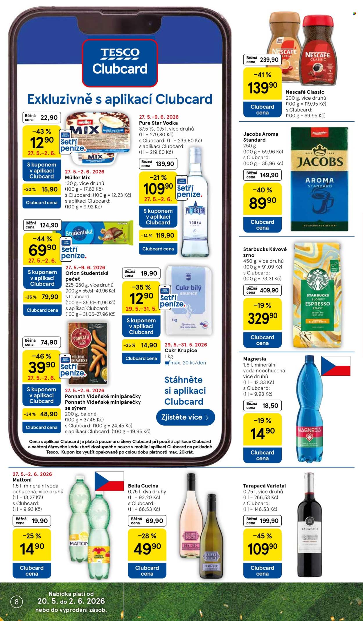 Leták TESCO - 27.5.2026 - 2.6.2026. Strana 8