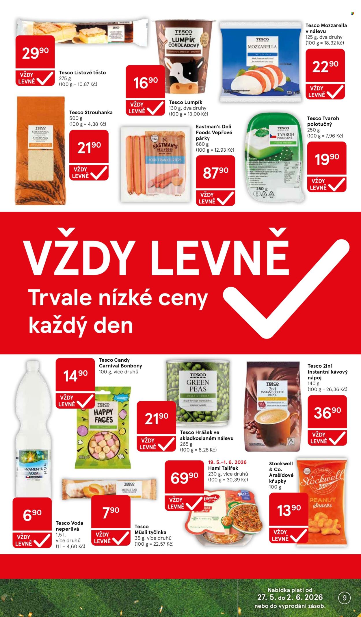 Leták TESCO - 27.5.2026 - 2.6.2026. Strana 9