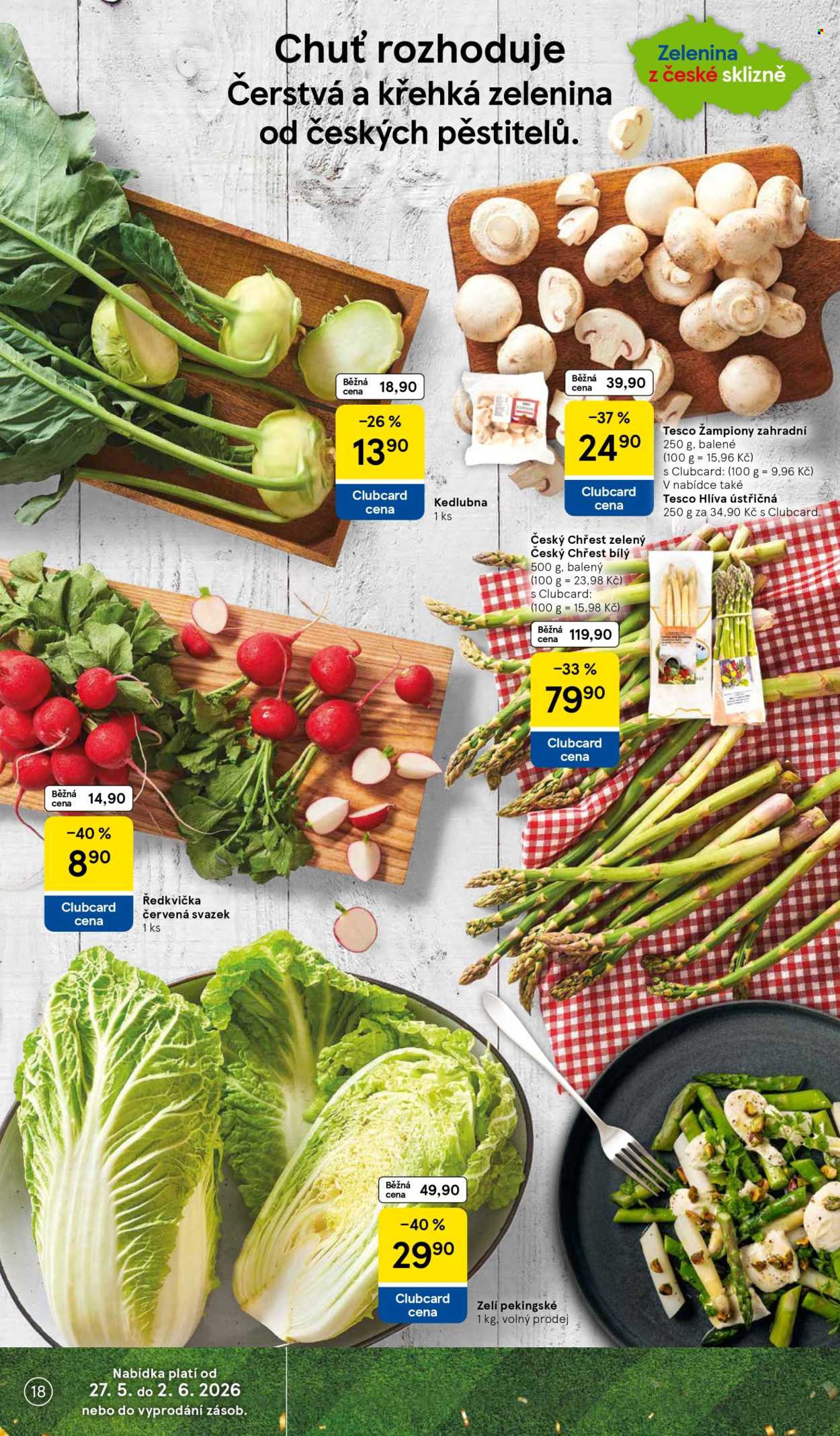 Leták TESCO - 27.5.2026 - 2.6.2026. Strana 18