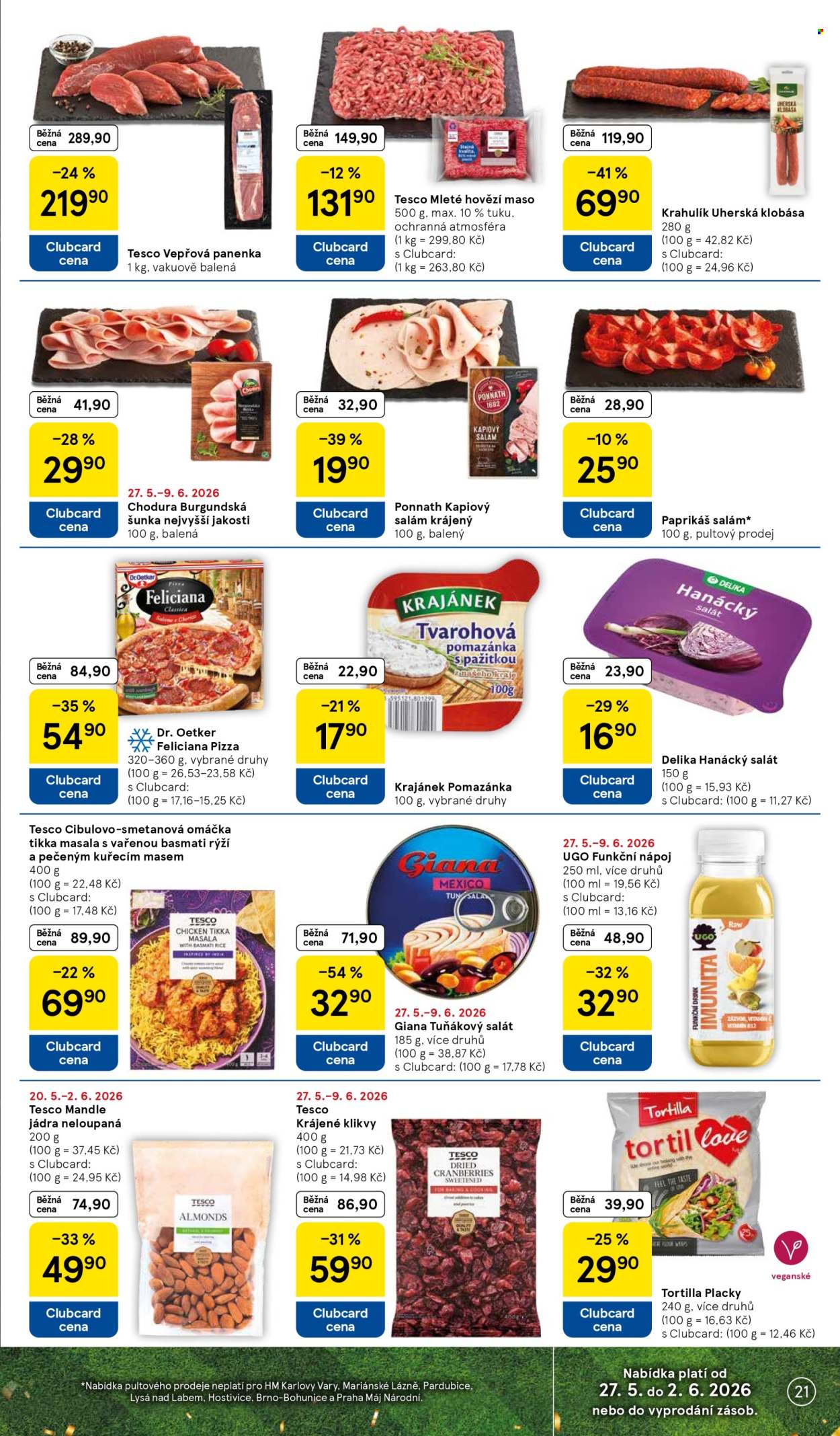 Leták TESCO - 27.5.2026 - 2.6.2026. Strana 21