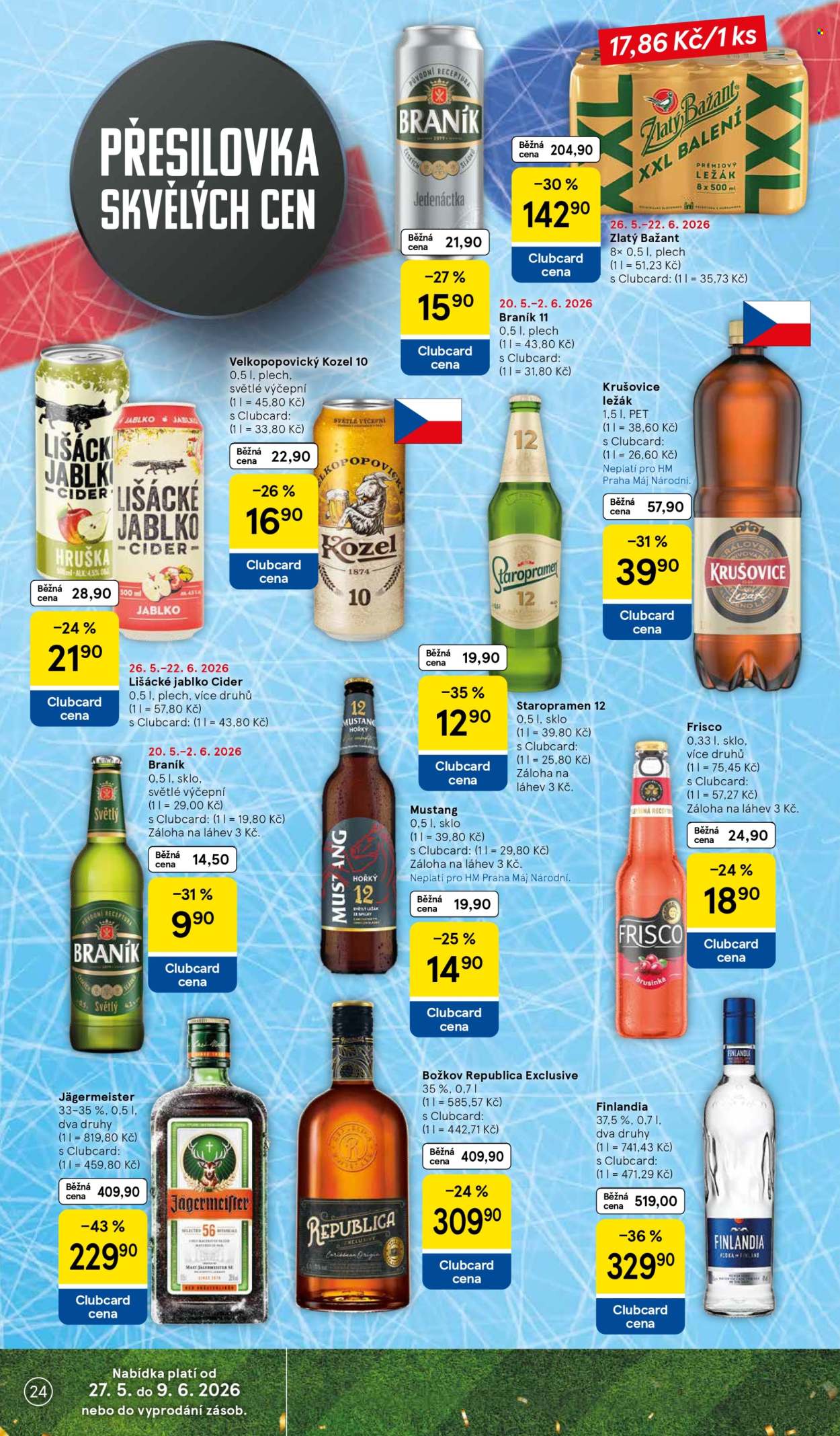 Leták TESCO - 27.5.2026 - 2.6.2026. Strana 24