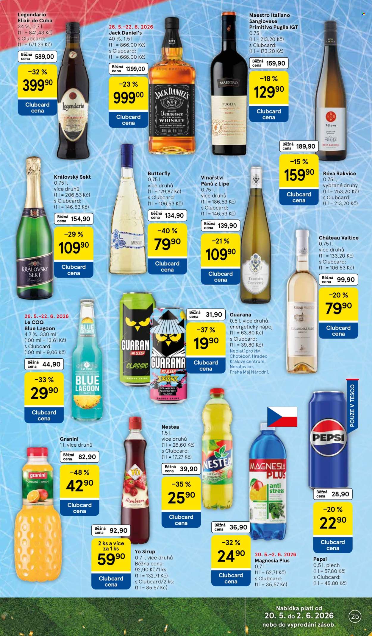 Leták TESCO - 27.5.2026 - 2.6.2026. Strana 25