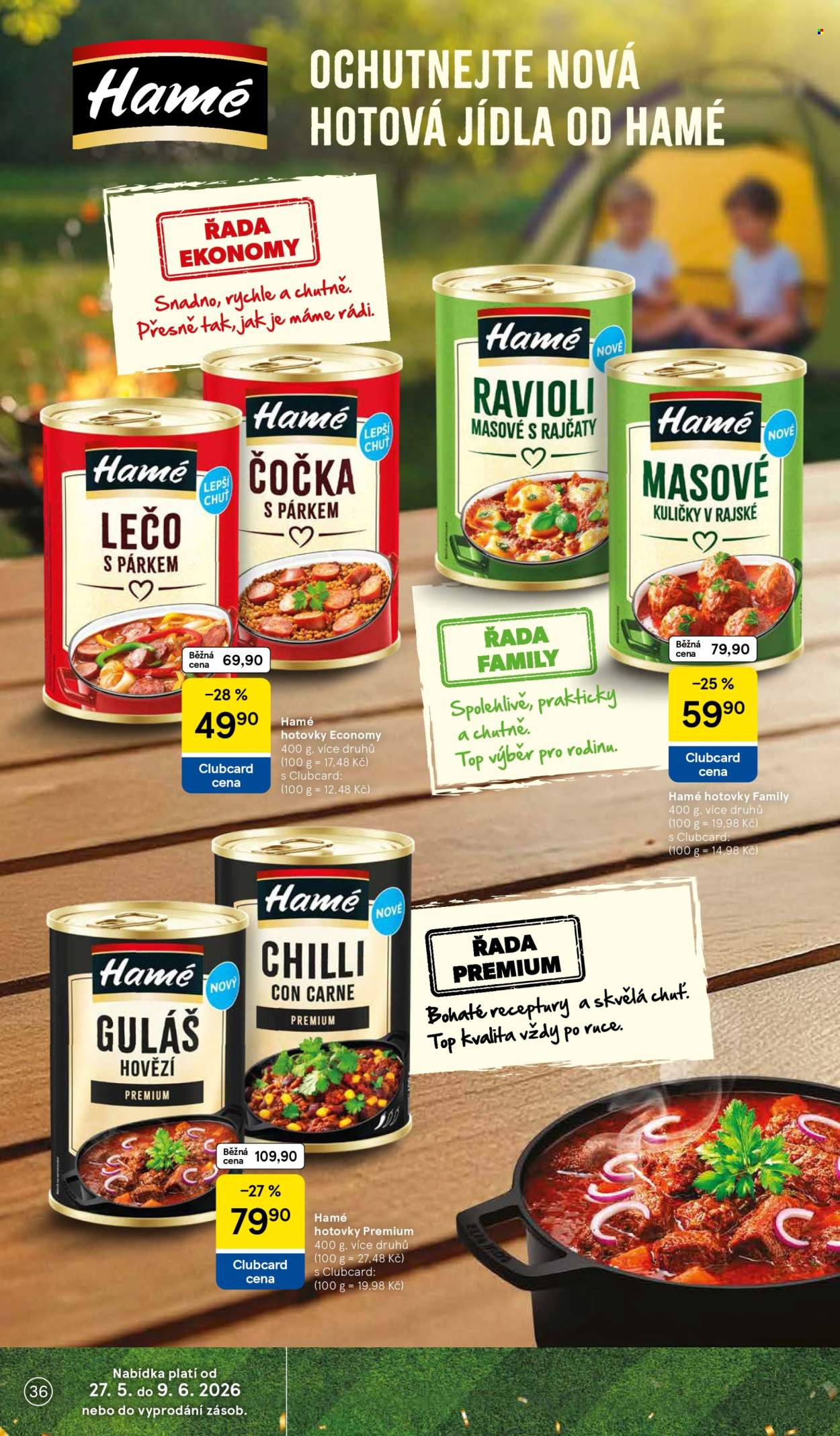 Leták TESCO - 27.5.2026 - 2.6.2026. Strana 36