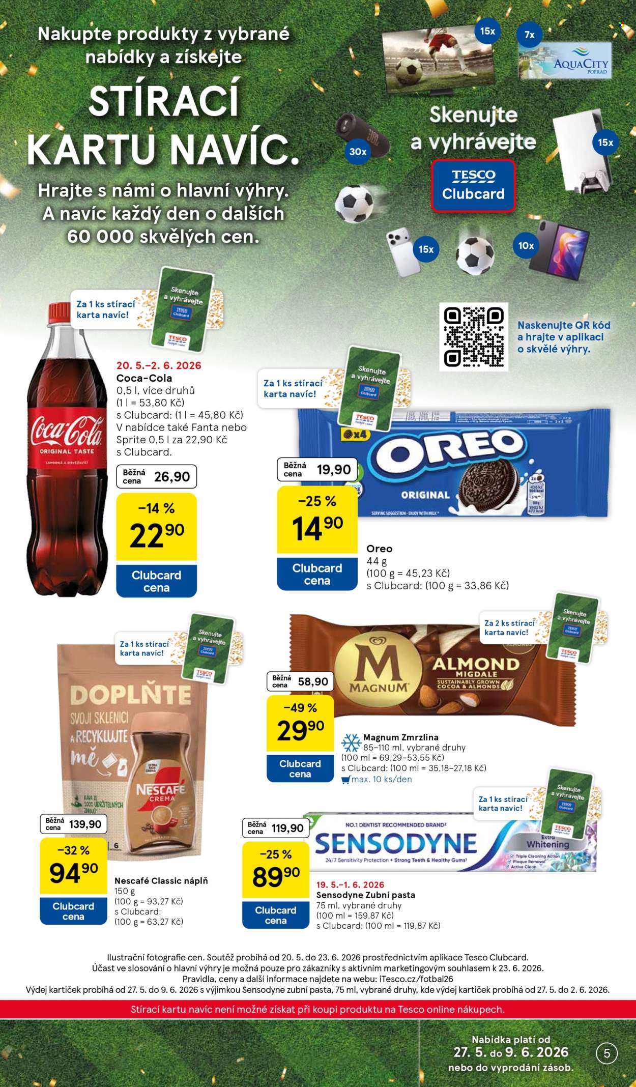 Leták TESCO supermarket - 27.5.2026 - 2.6.2026. Strana 5