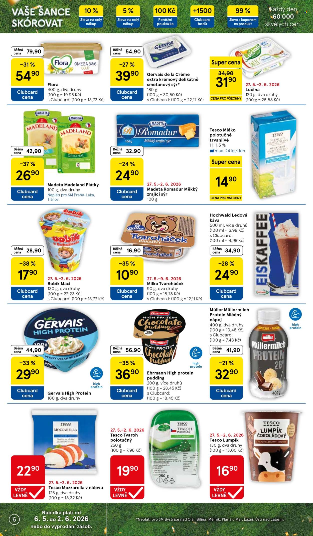 Leták TESCO supermarket - 27.5.2026 - 2.6.2026. Strana 6