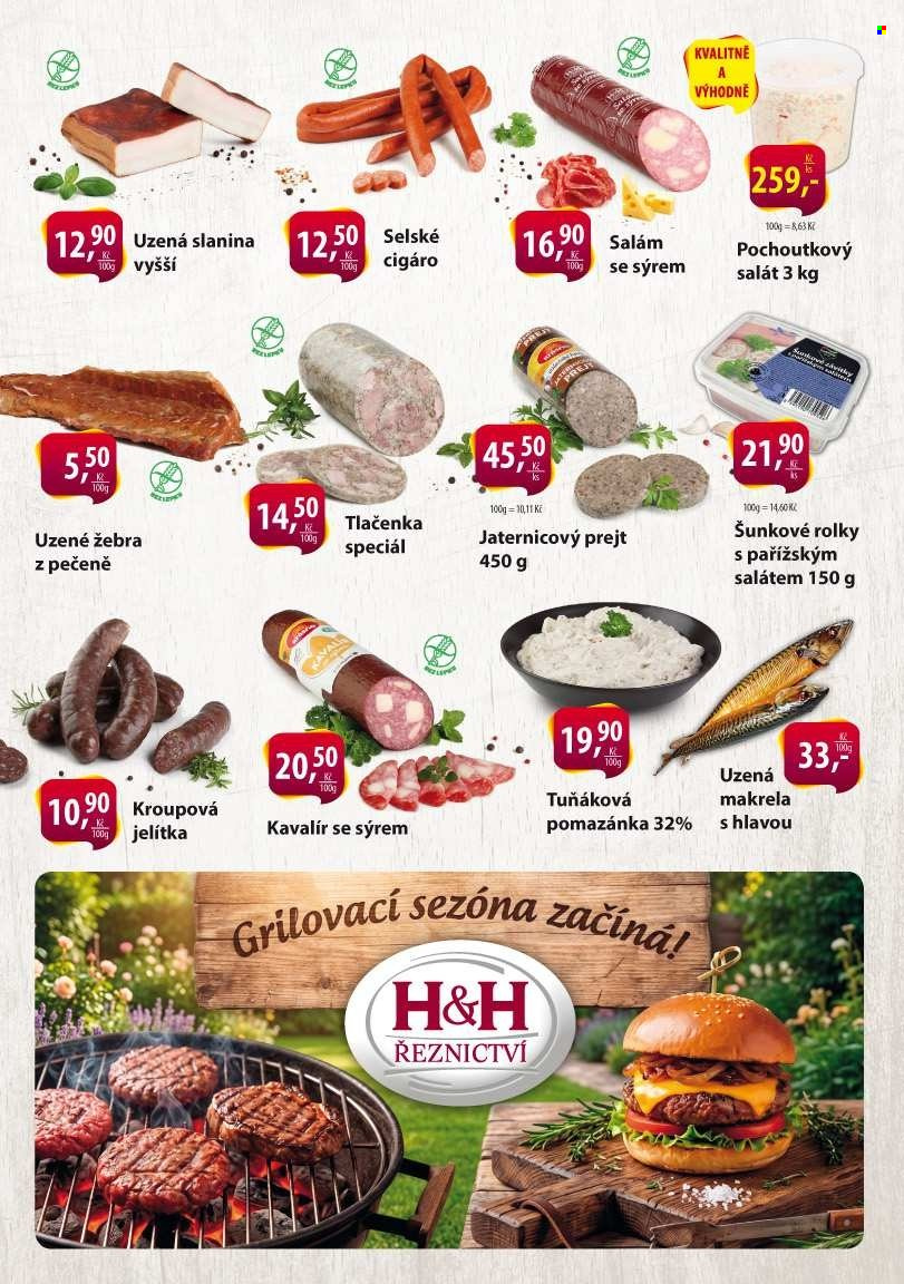 Leták Řeznictví H&H - 25.5.2026 - 7.6.2026. Strana 2