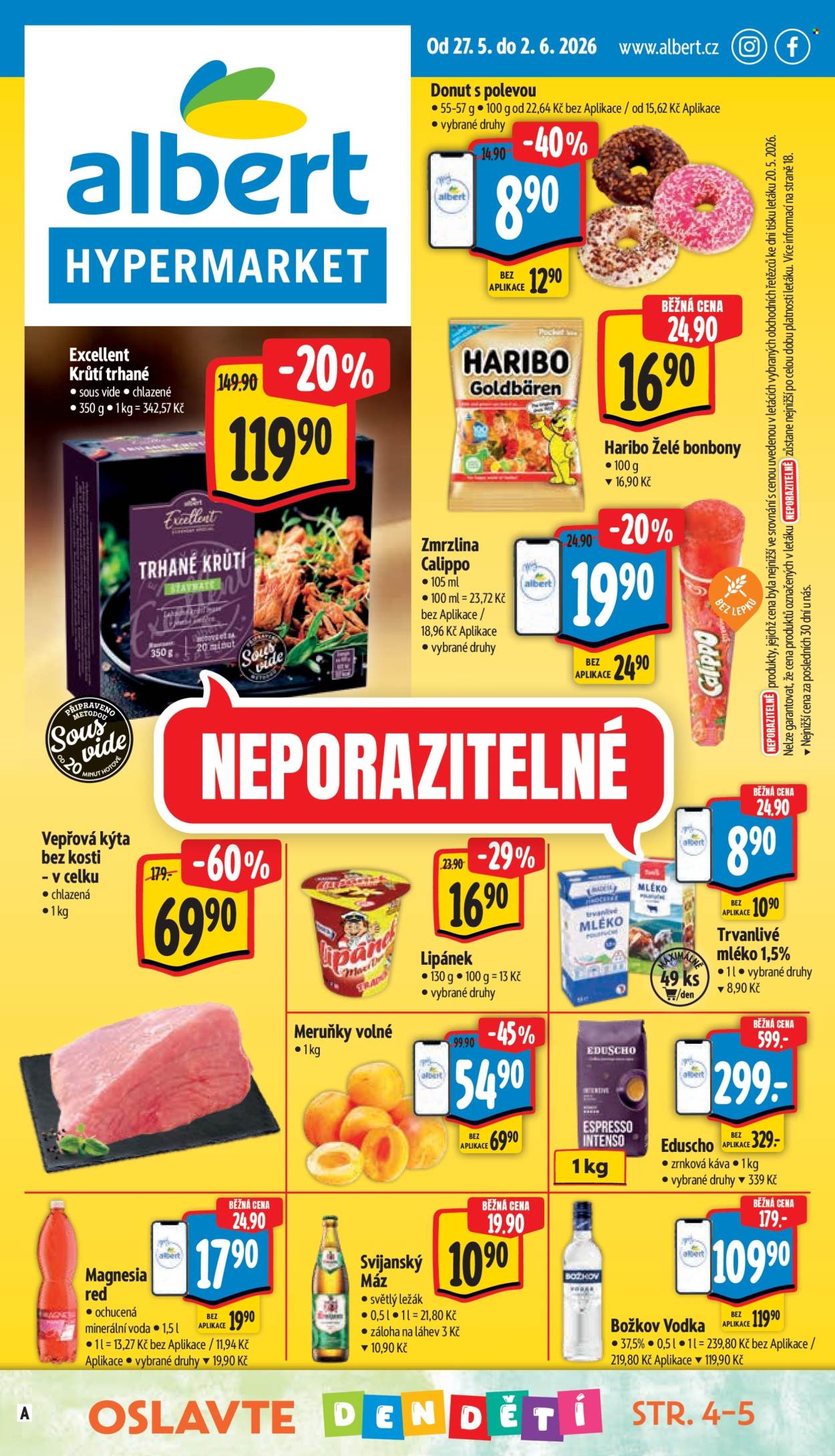 Leták Albert Hypermarket - 27.5.2026 - 2.6.2026. Strana 1