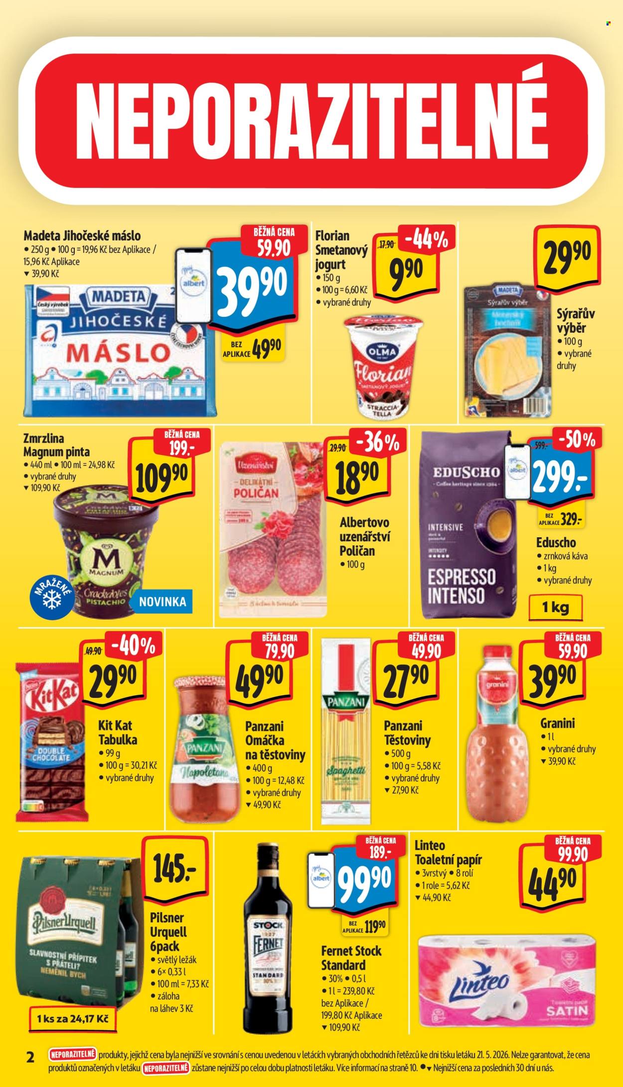 Leták Albert Supermarket - 27.5.2026 - 2.6.2026. Strana 6