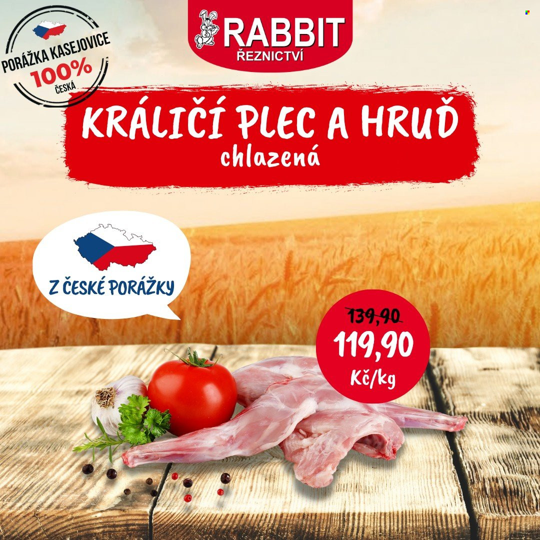 Leták RABBIT řeznictví - 26.5.2026 - 31.5.2026. Strana 3