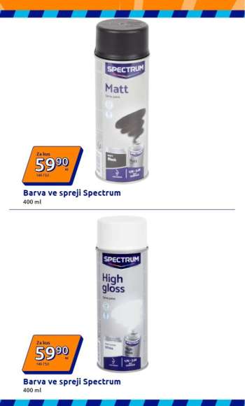 thumbnail - Barva ve spreji Spectrum