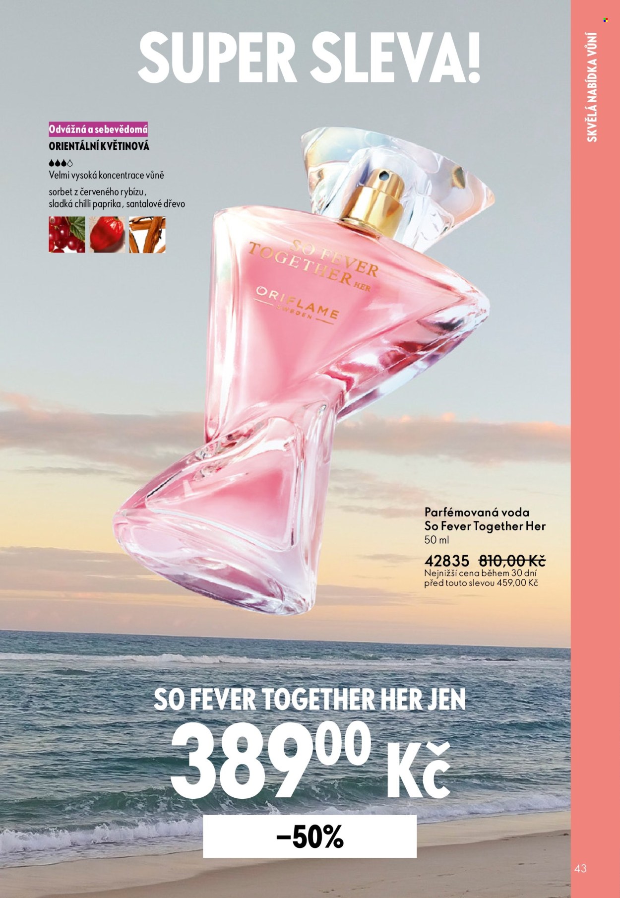 Leták ORIFLAME - 27.5.2026 - 16.6.2026. Strana 43