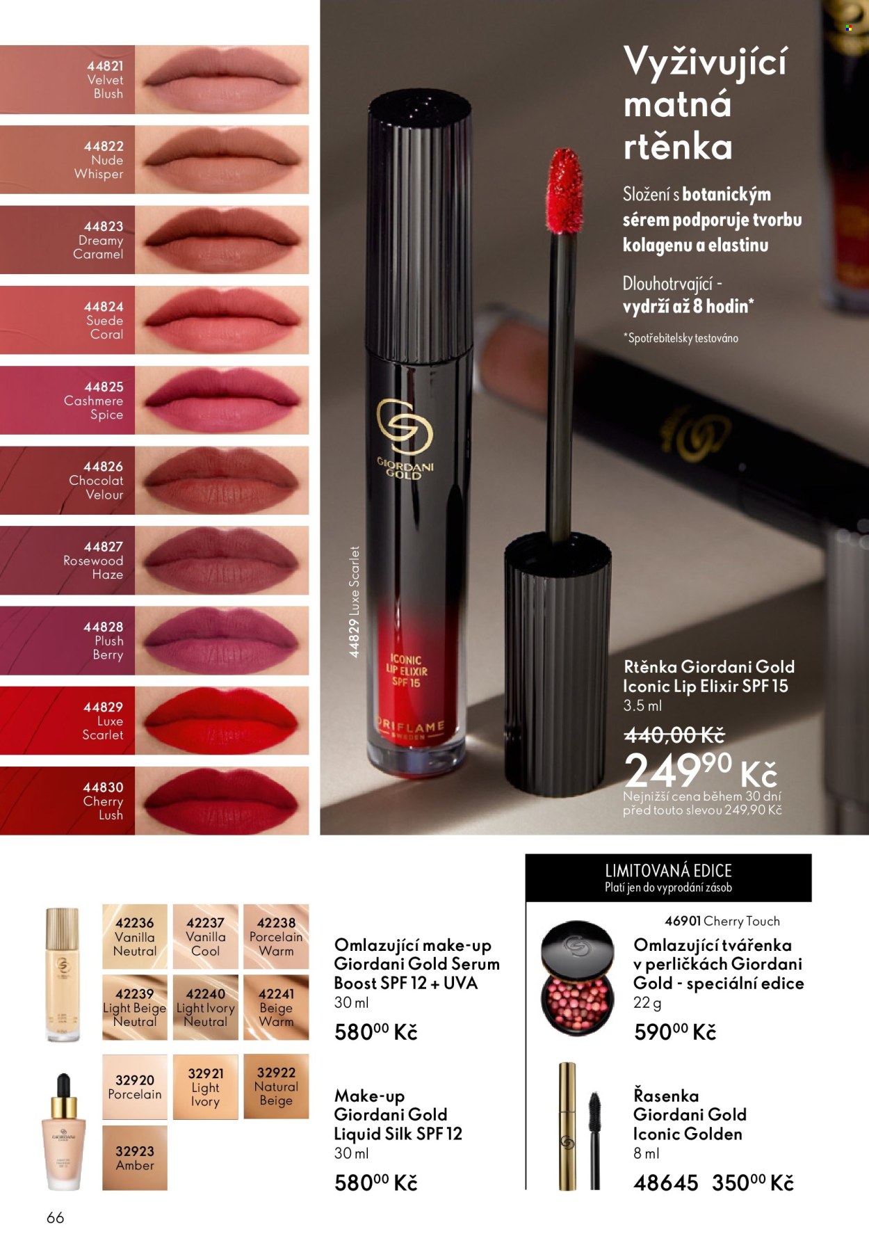 Leták ORIFLAME - 27.5.2026 - 16.6.2026. Strana 66