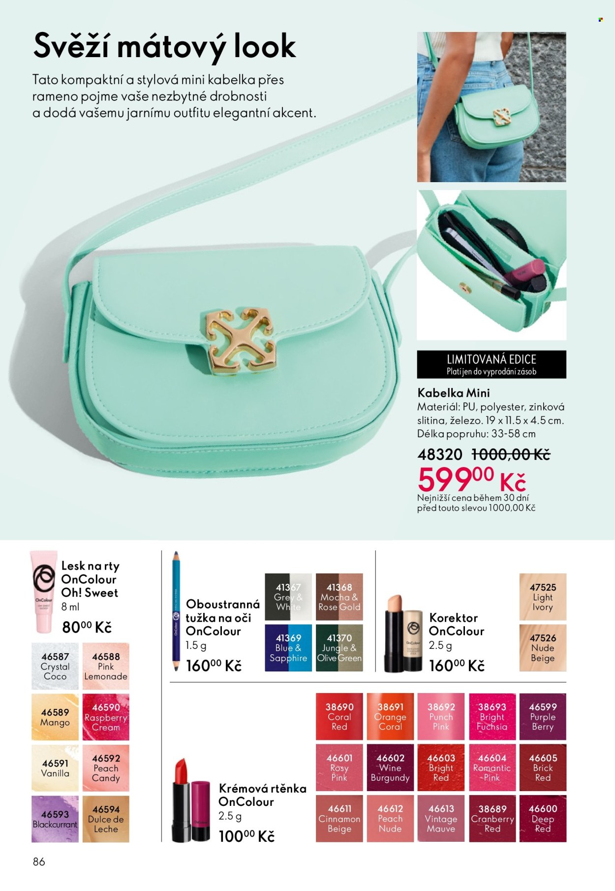 Leták ORIFLAME - 27.5.2026 - 16.6.2026. Strana 86