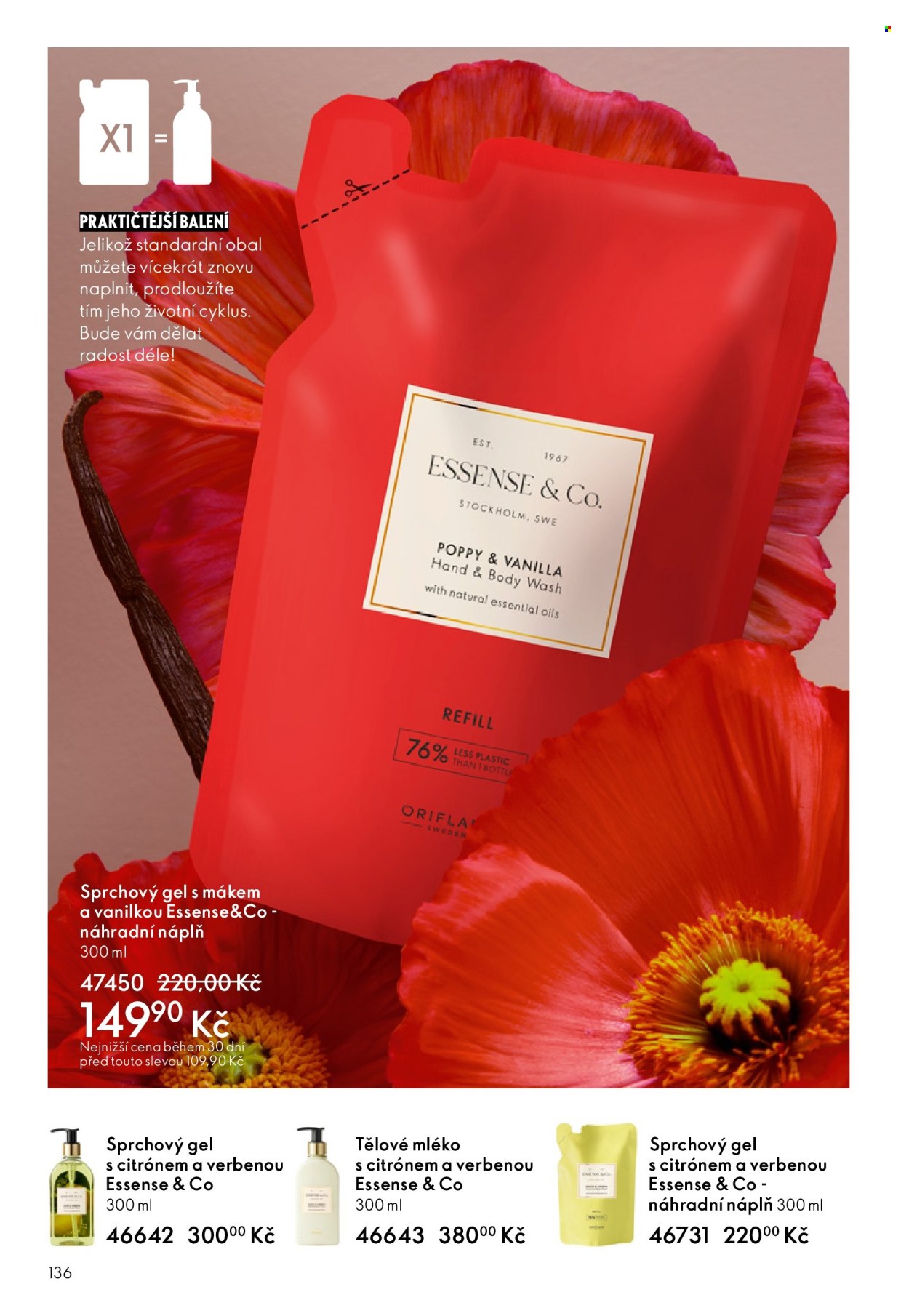 Leták ORIFLAME - 27.5.2026 - 16.6.2026. Strana 136