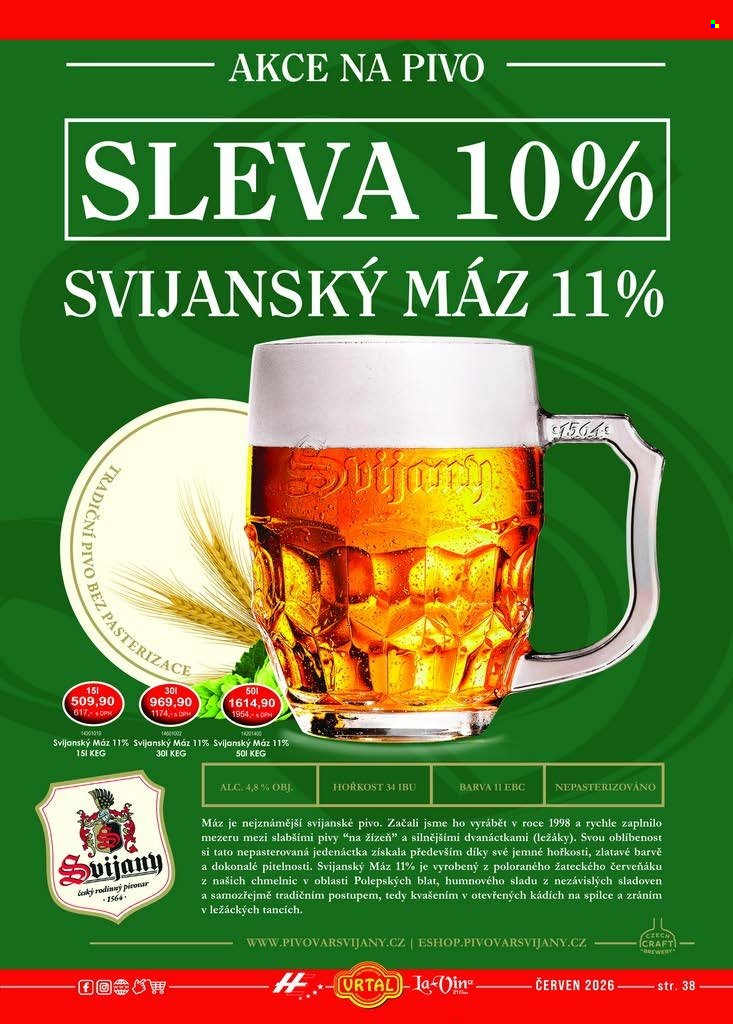 Leták Vrtal - 1.6.2026 - 30.6.2026. Strana 38