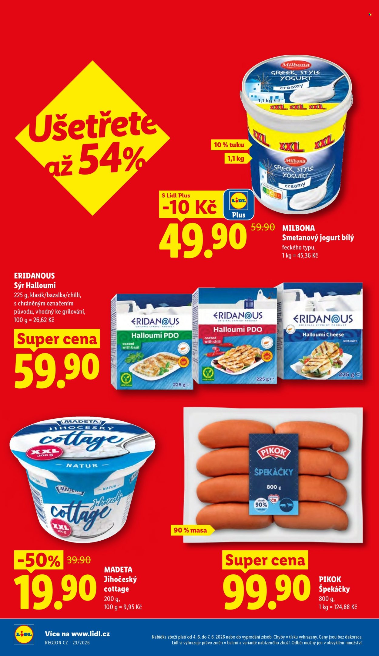 Leták Lidl - 4.6.2026 - 7.6.2026. Strana 2