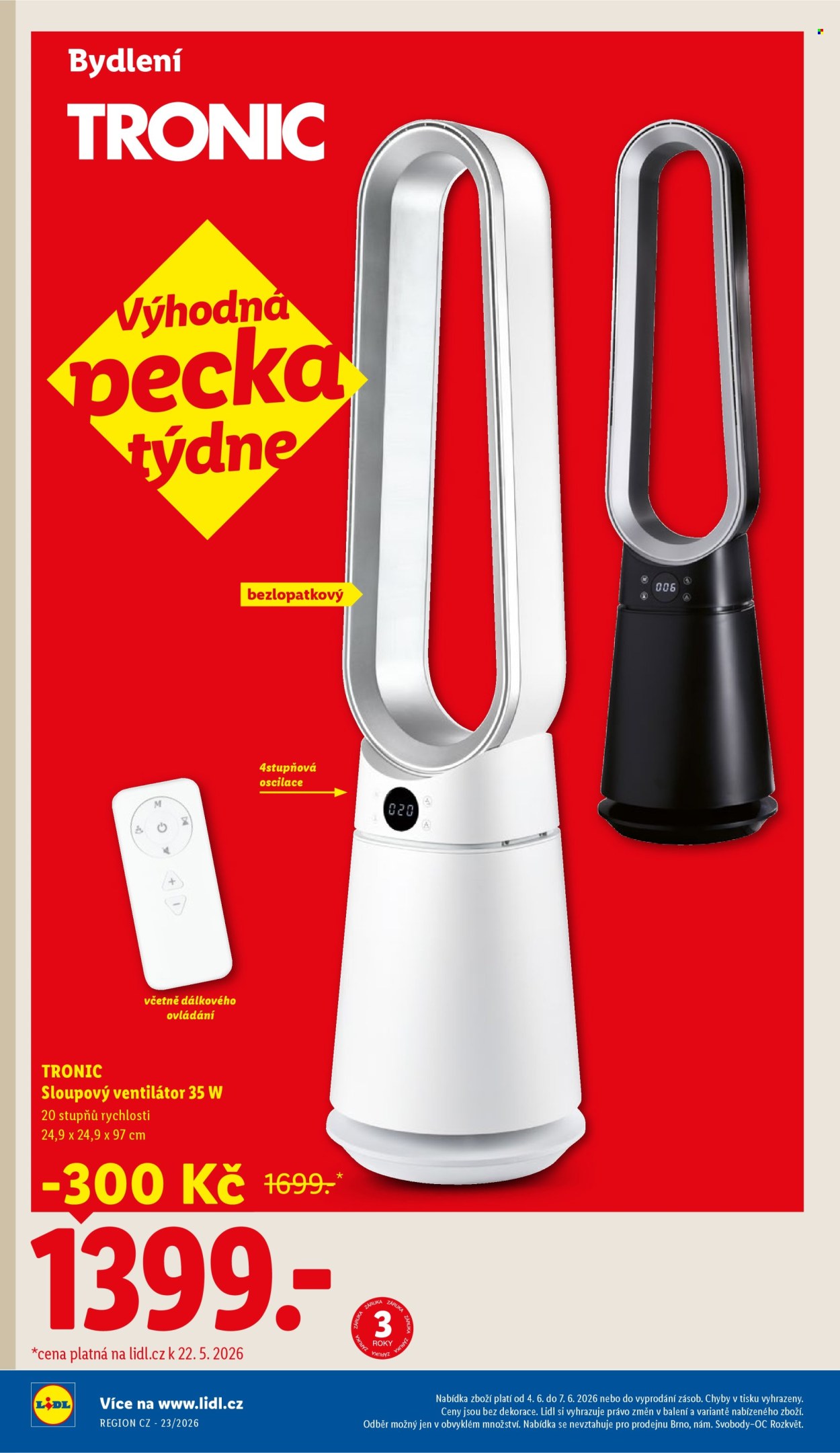 Leták Lidl - 4.6.2026 - 7.6.2026. Strana 8