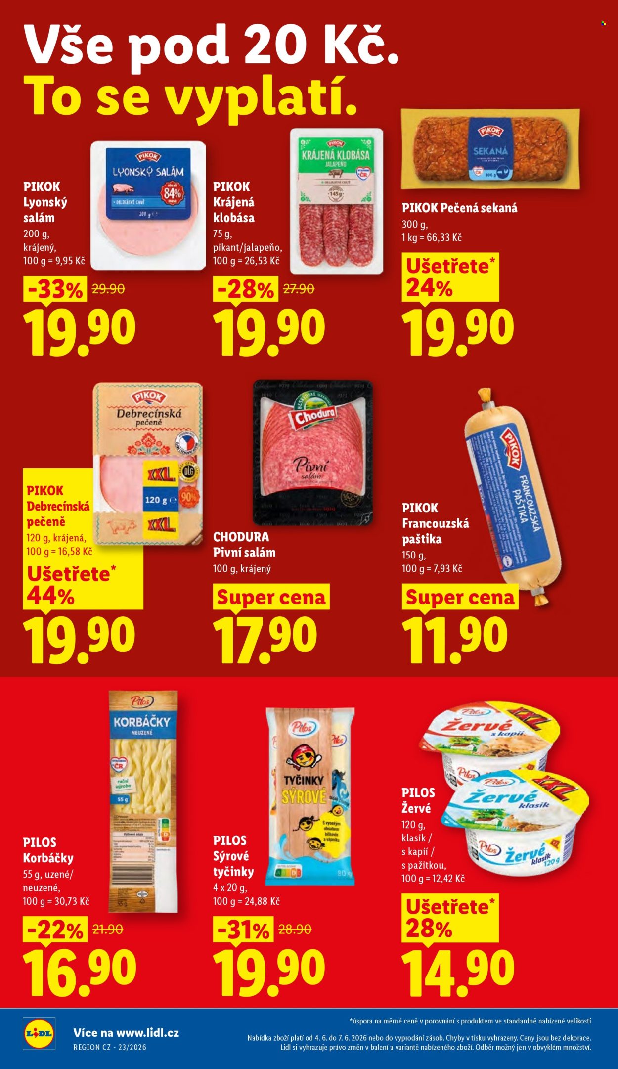 Leták Lidl - 4.6.2026 - 7.6.2026. Strana 16