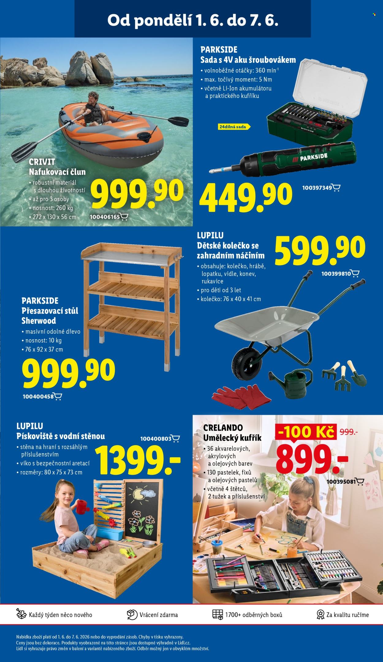 Leták Lidl - 4.6.2026 - 7.6.2026. Strana 47