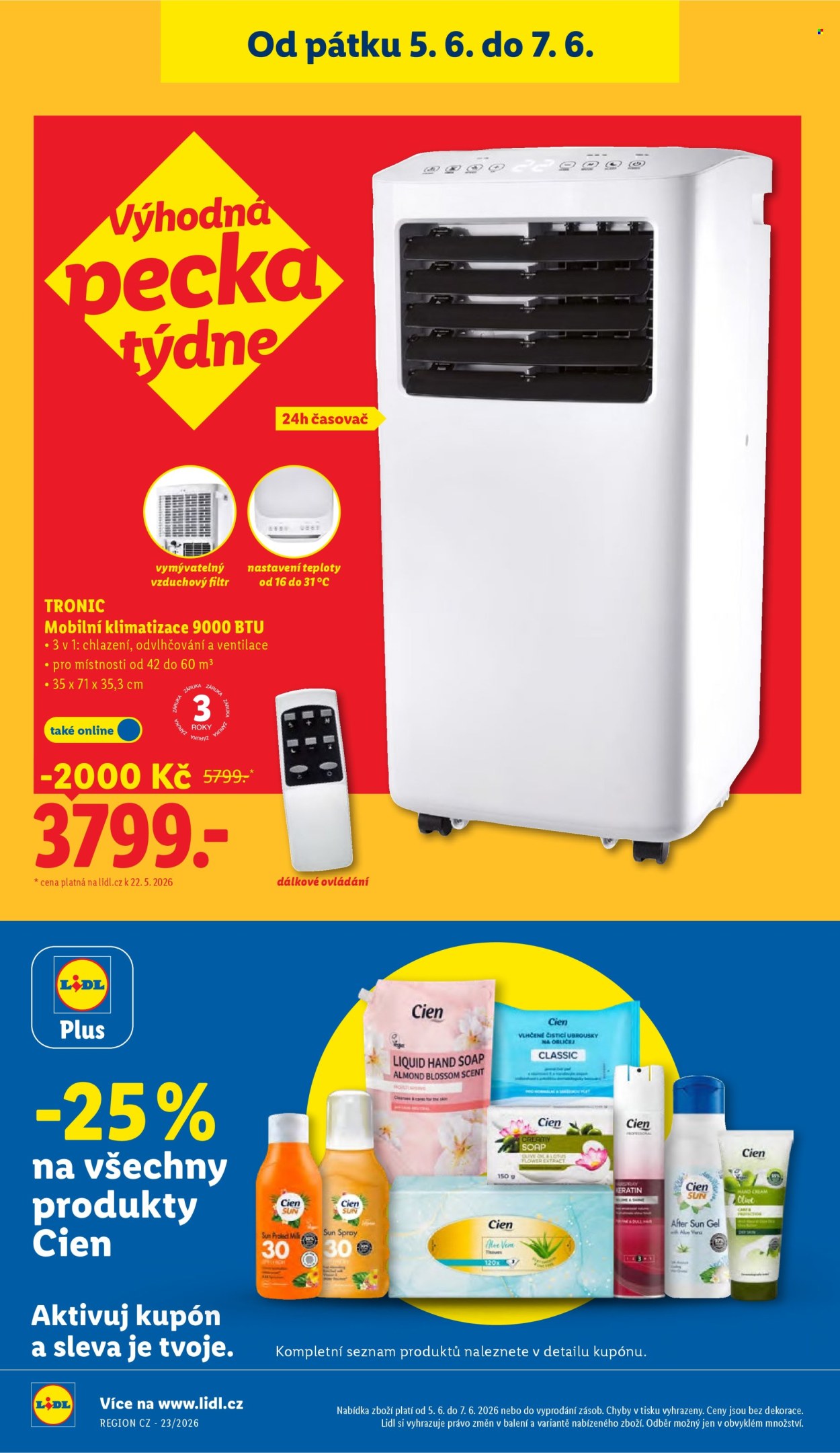 Leták Lidl - 1.6.2026 - 7.6.2026. Strana 29