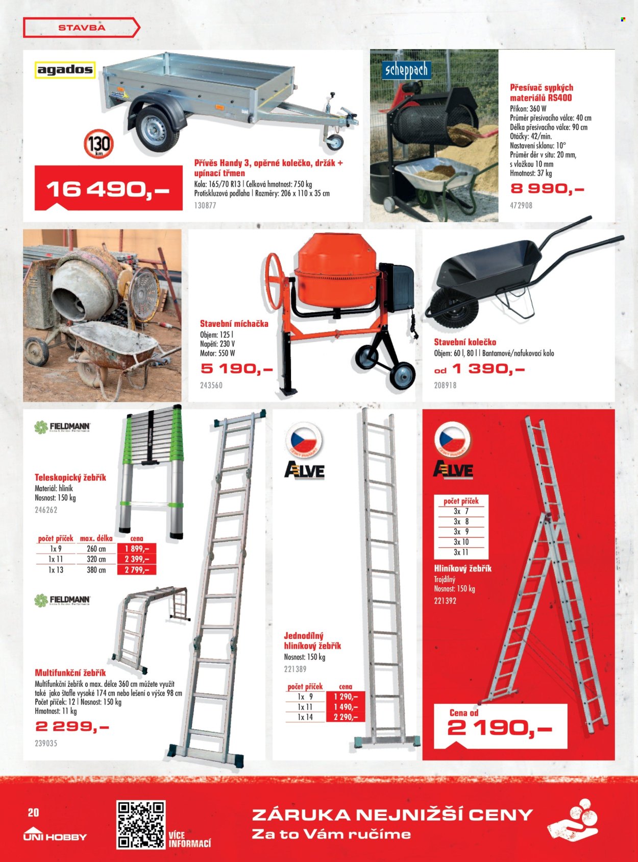 Leták UNI HOBBY - 28.5.2026 - 28.6.2026. Strana 20