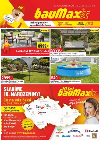 Leták Baumax - 1.6.2026 - 30.6.2026.