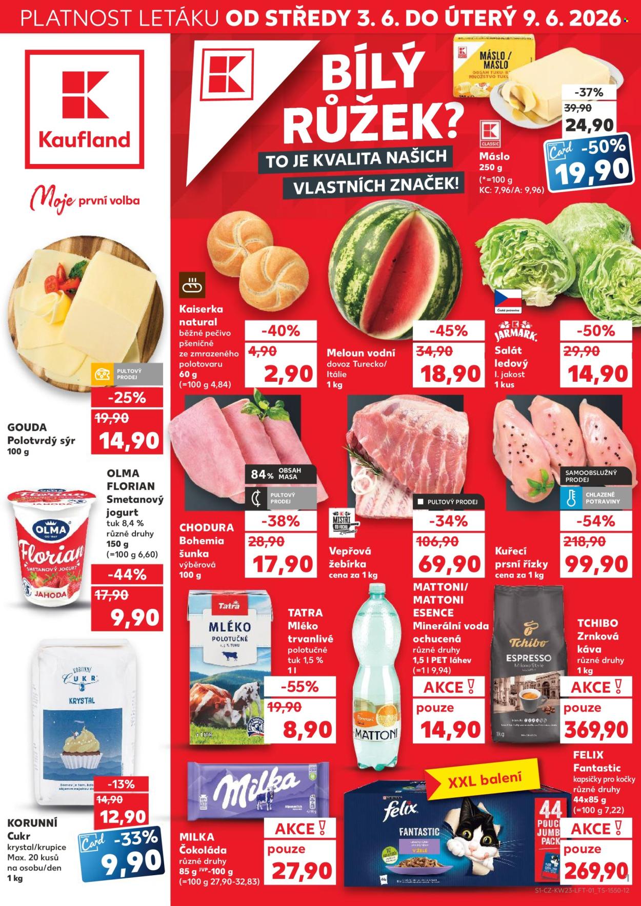 Leták Kaufland - 3.6.2026 - 9.6.2026. Strana 1