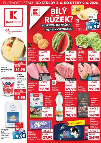 Leták Kaufland - 3.6.2026 - 9.6.2026.