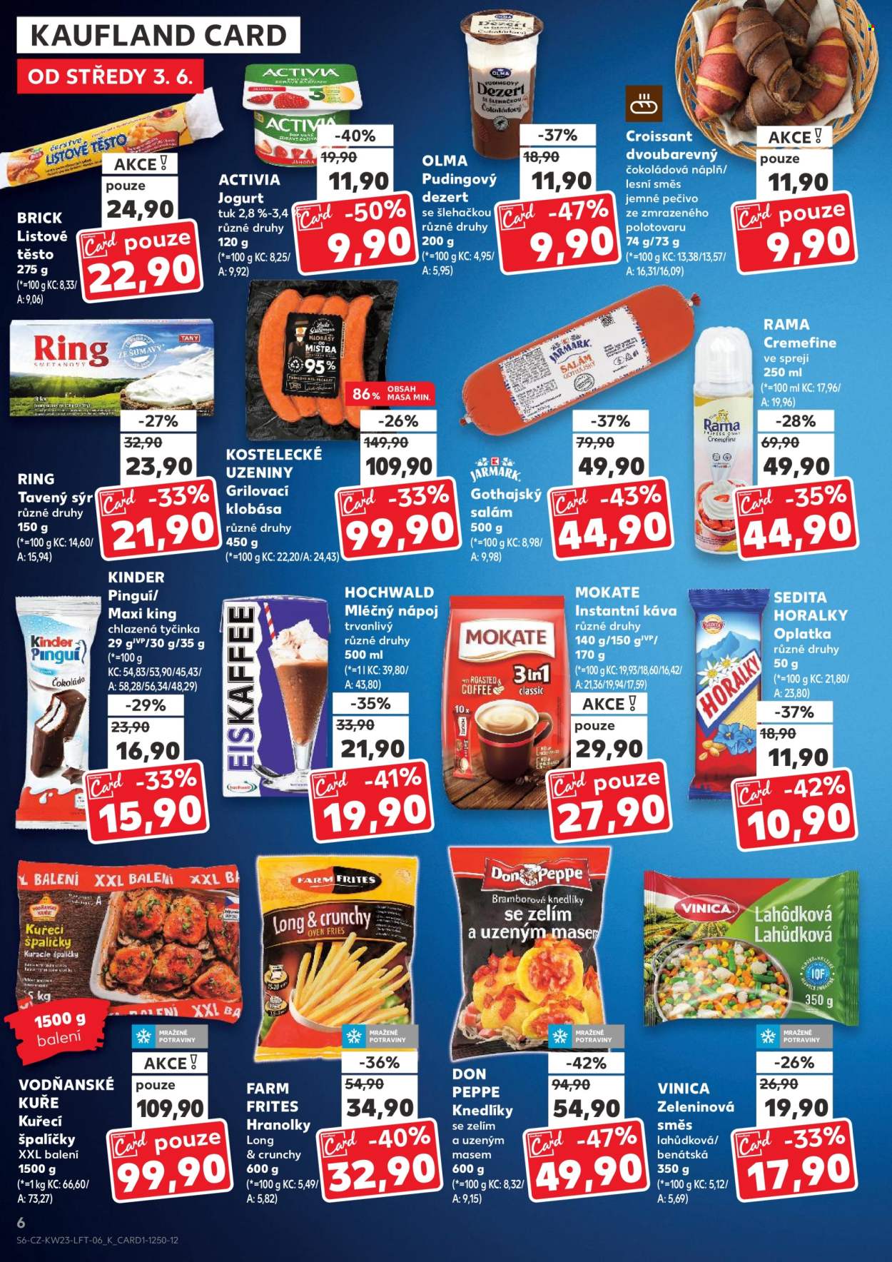Leták Kaufland - 3.6.2026 - 9.6.2026. Strana 6