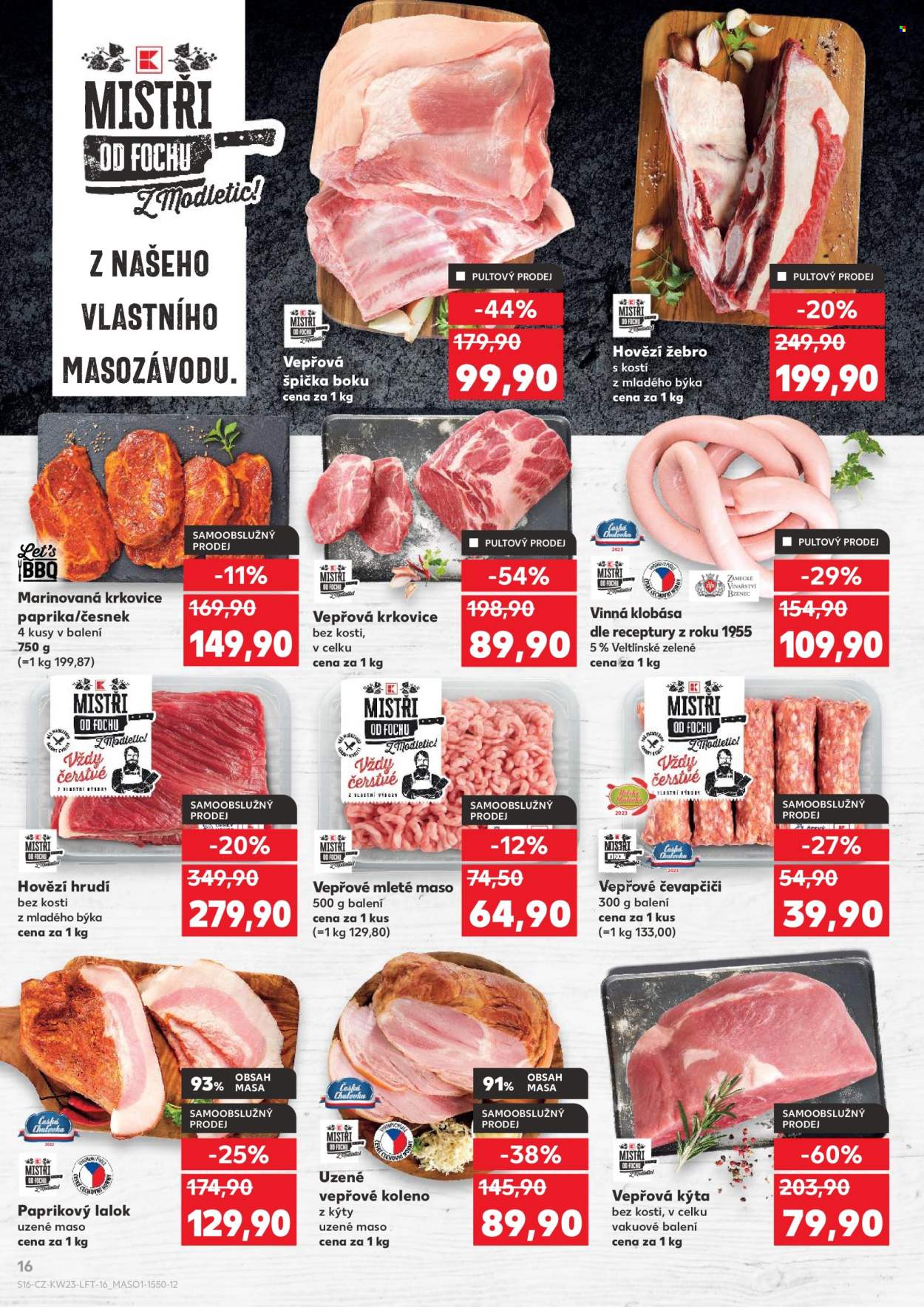 Leták Kaufland - 3.6.2026 - 9.6.2026. Strana 16