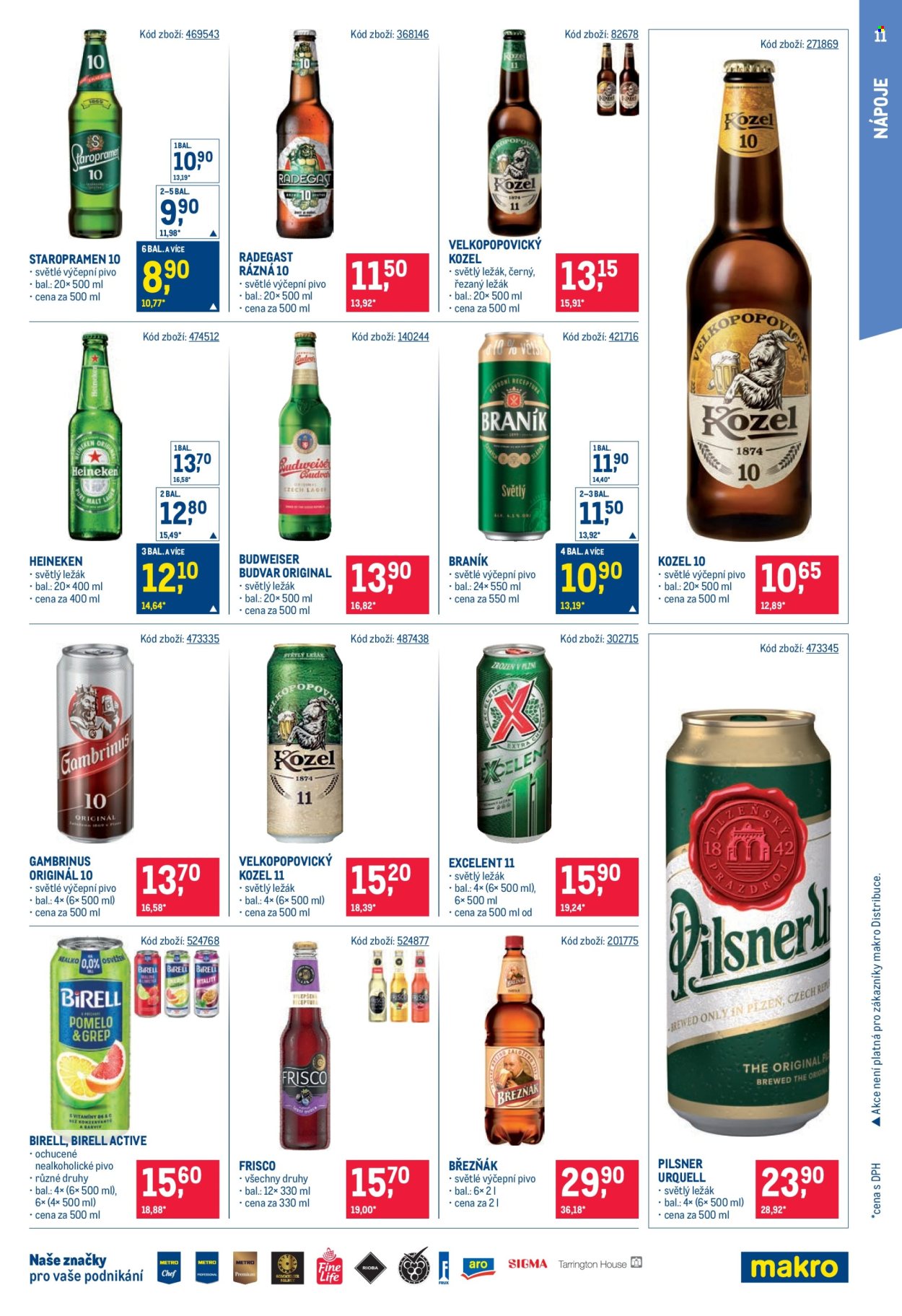 Leták MAKRO - 3.6.2026 - 16.6.2026. Strana 11
