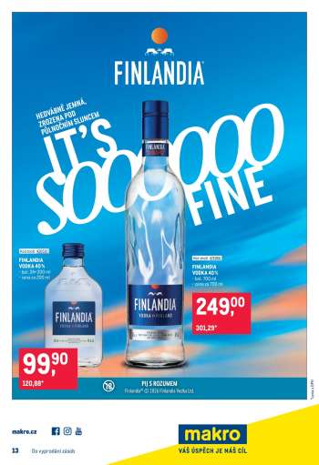 thumbnail - Finlandia Vodka 40 %