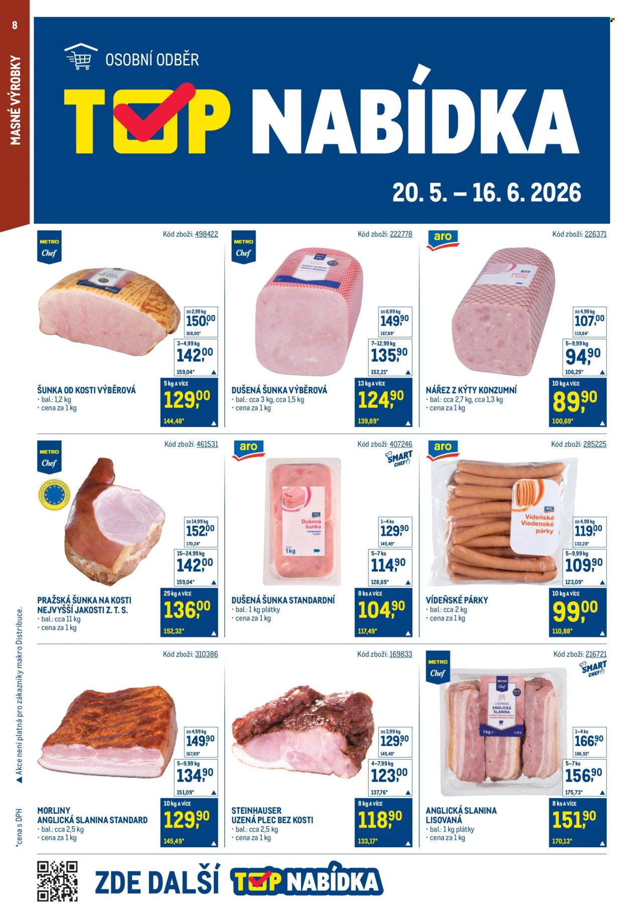 Leták MAKRO - 3.6.2026 - 16.6.2026. Strana 8