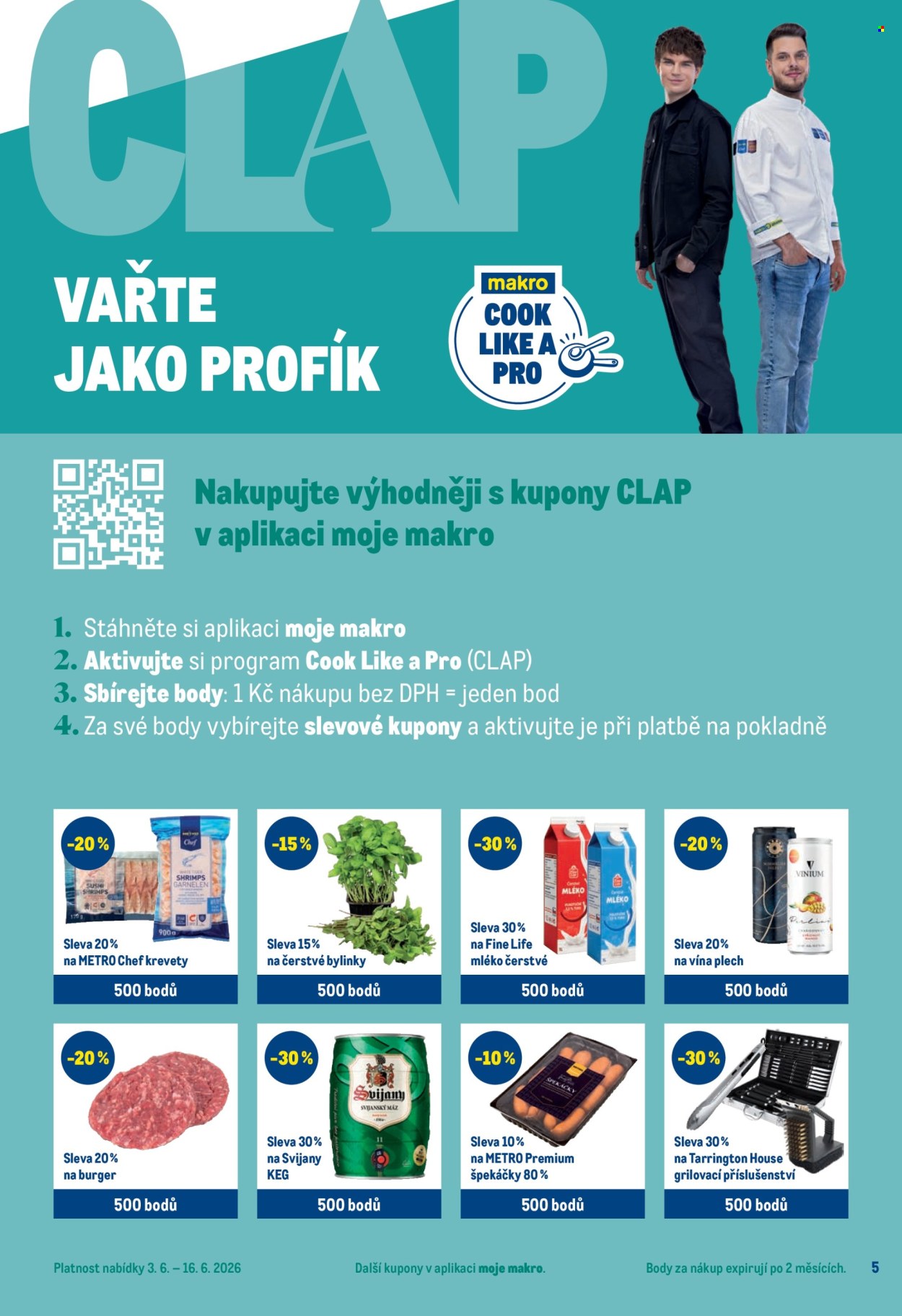 Leták MAKRO - 3.6.2026 - 16.6.2026. Strana 5