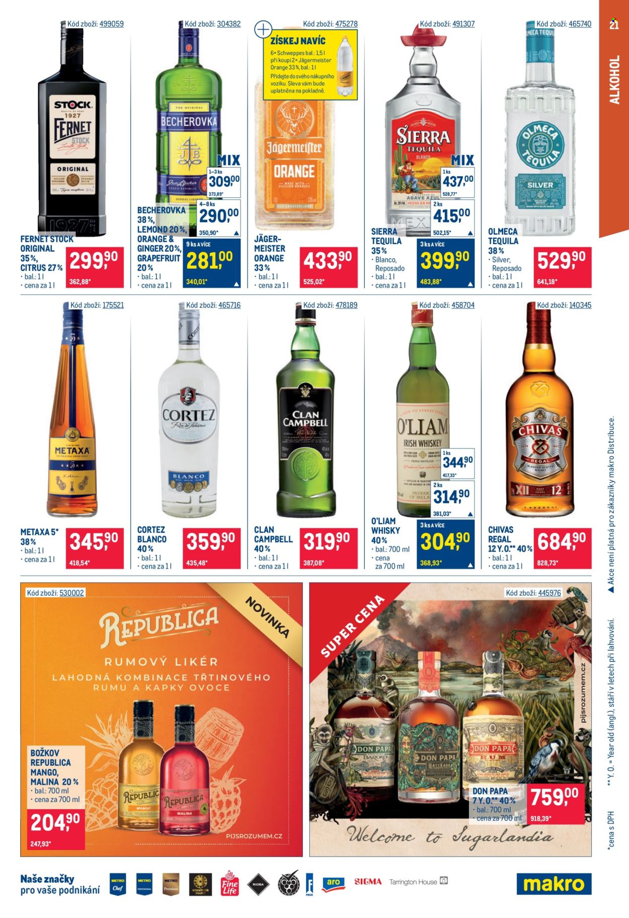 Leták MAKRO - 3.6.2026 - 16.6.2026. Strana 21