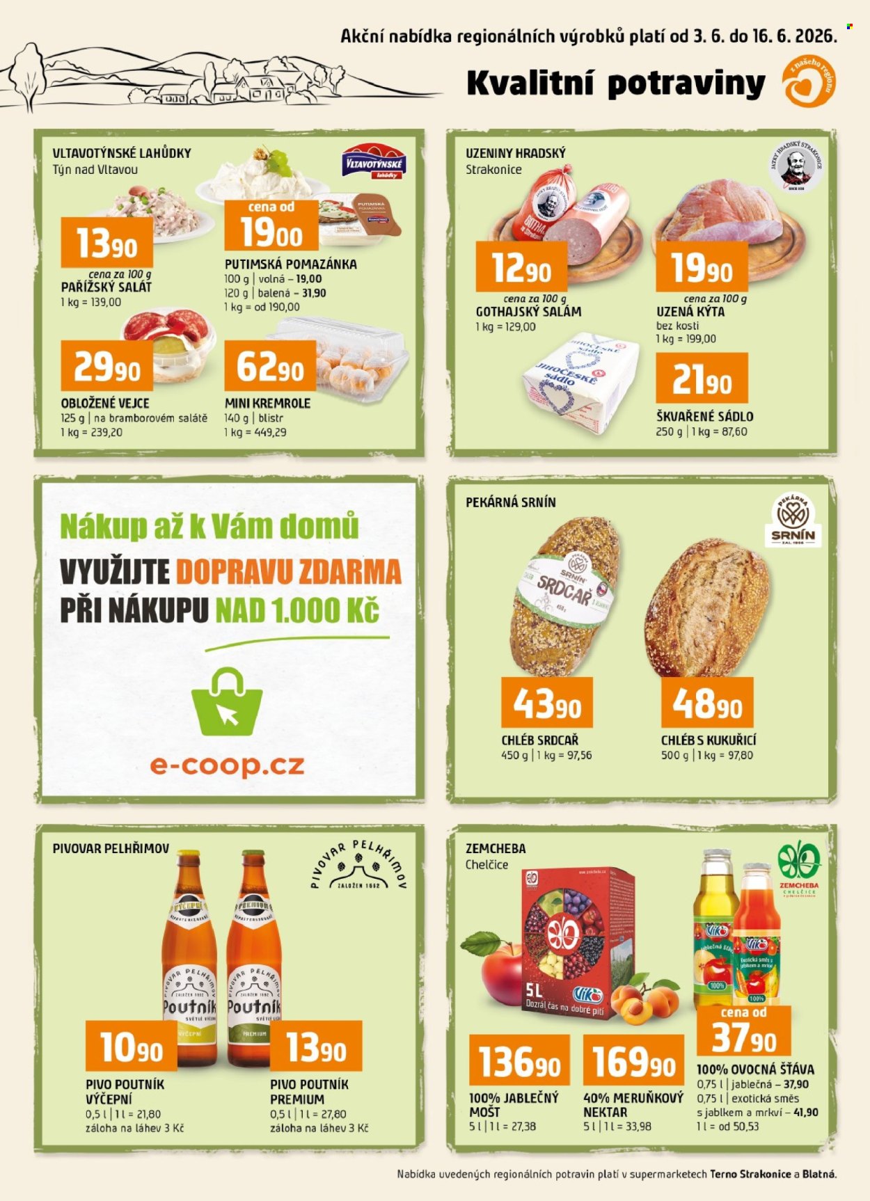 Leták coop TERNO - 3.6.2026 - 16.6.2026. Strana 1